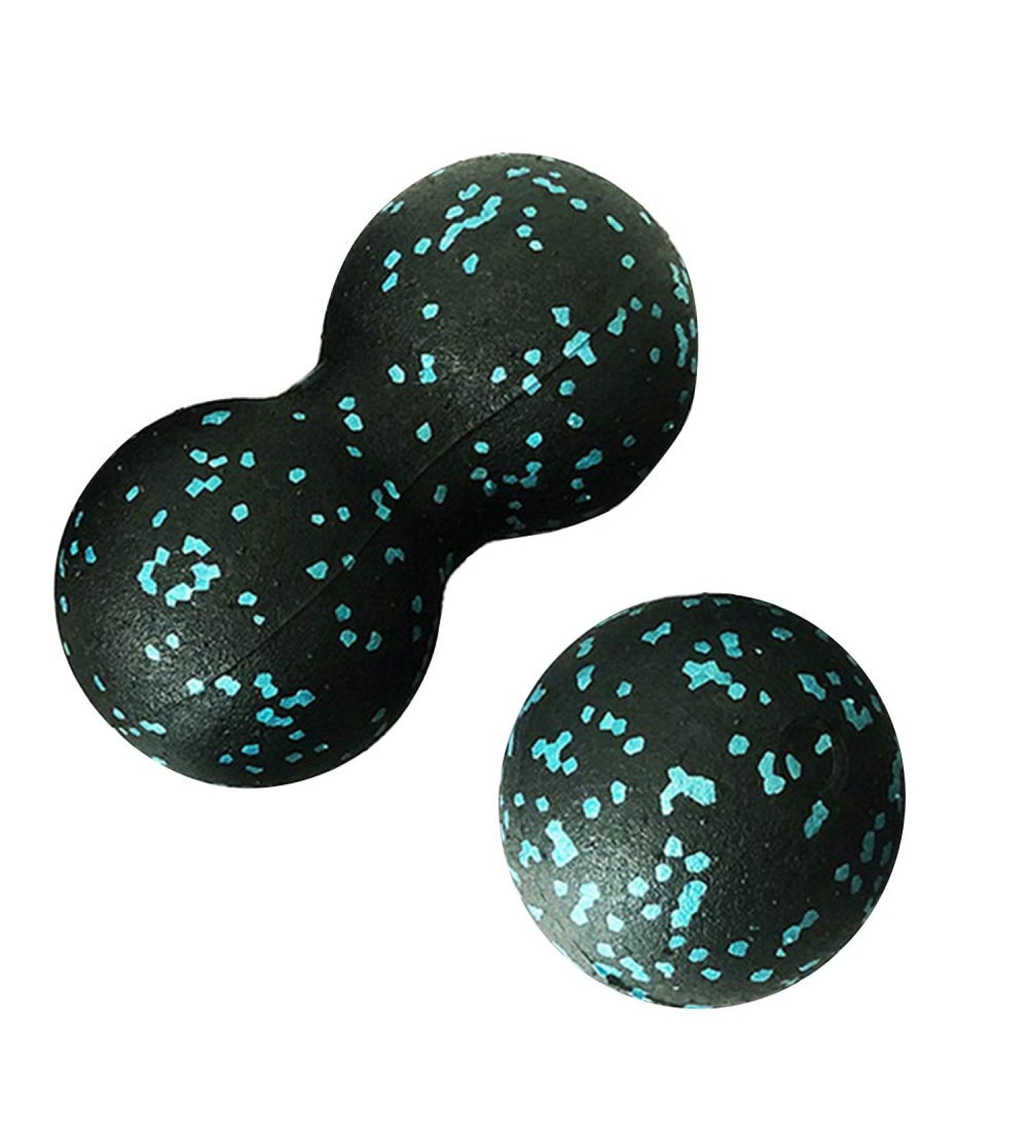 Calayu Self-Massage Ball Set - Peanut & Lacrosse Balls for Muscle Relief Spine & Fascia Therapy | Acupressure & Plantar Fasciitis Relief - Buy Online on GoSupps.com