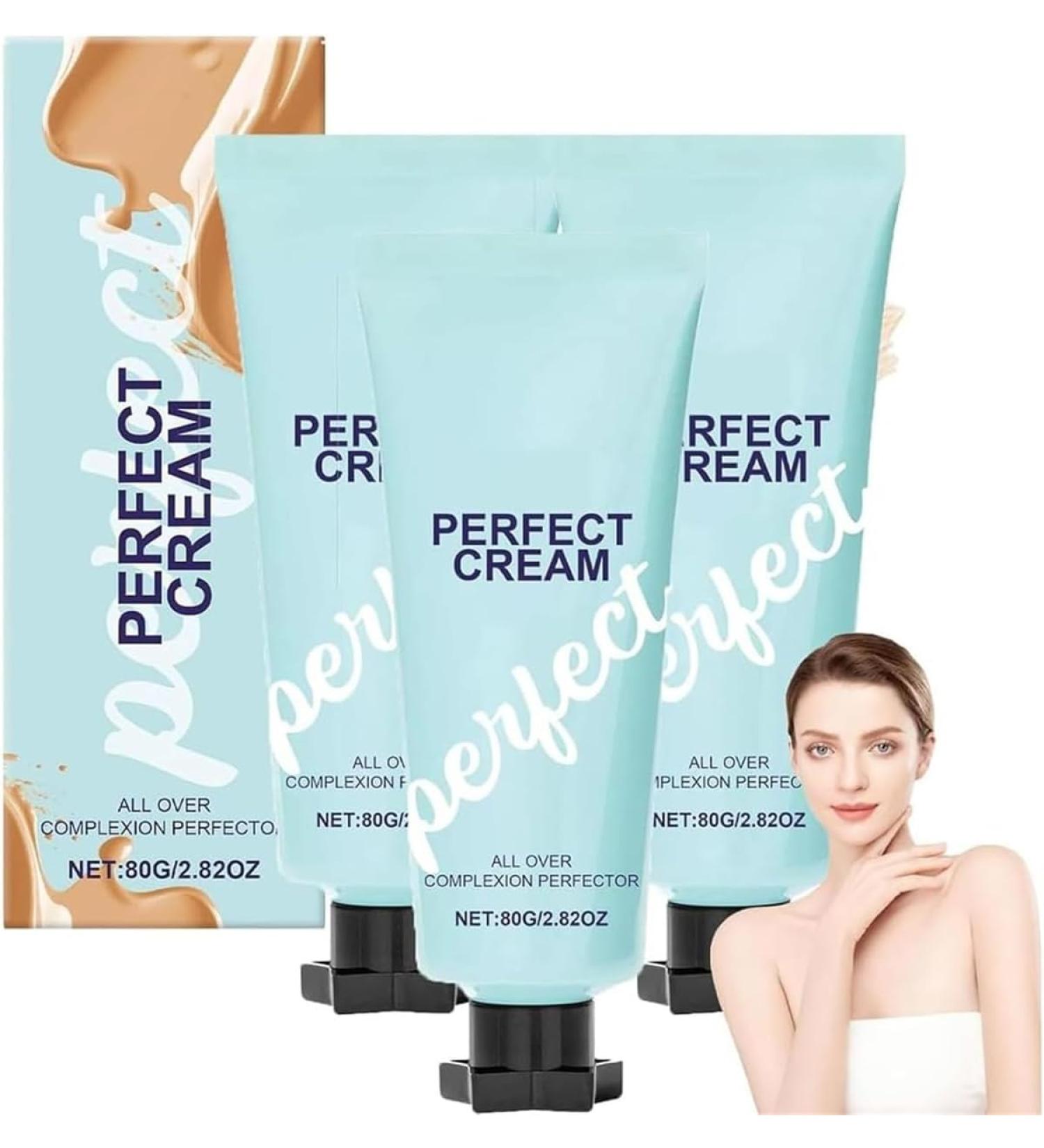 Supreme Creme All-Over Complexion Perfector Cc Cream Body Coverage Perfector Long Lasting Cc Cream Foundation Evens Skin Toneand Light Foundation Waterproof&Transfer (3 Pcs) - Buy Online on GoSupps.com