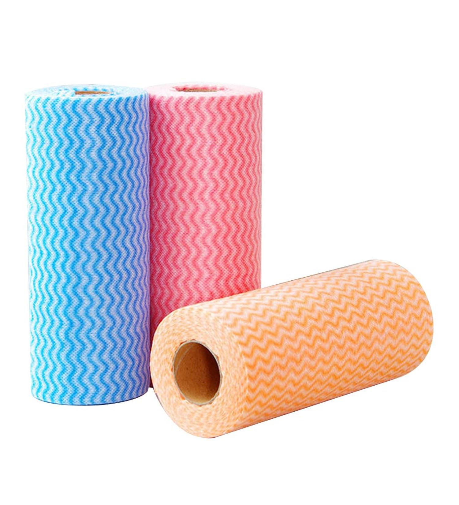 SZHO Disposable Cleaning Towels Reusable Cleaning Cloths Kitchen Towels Dish Cloths Dish Rags Non Woven Fabric Handy Wipes - Buy Online on GoSupps.com