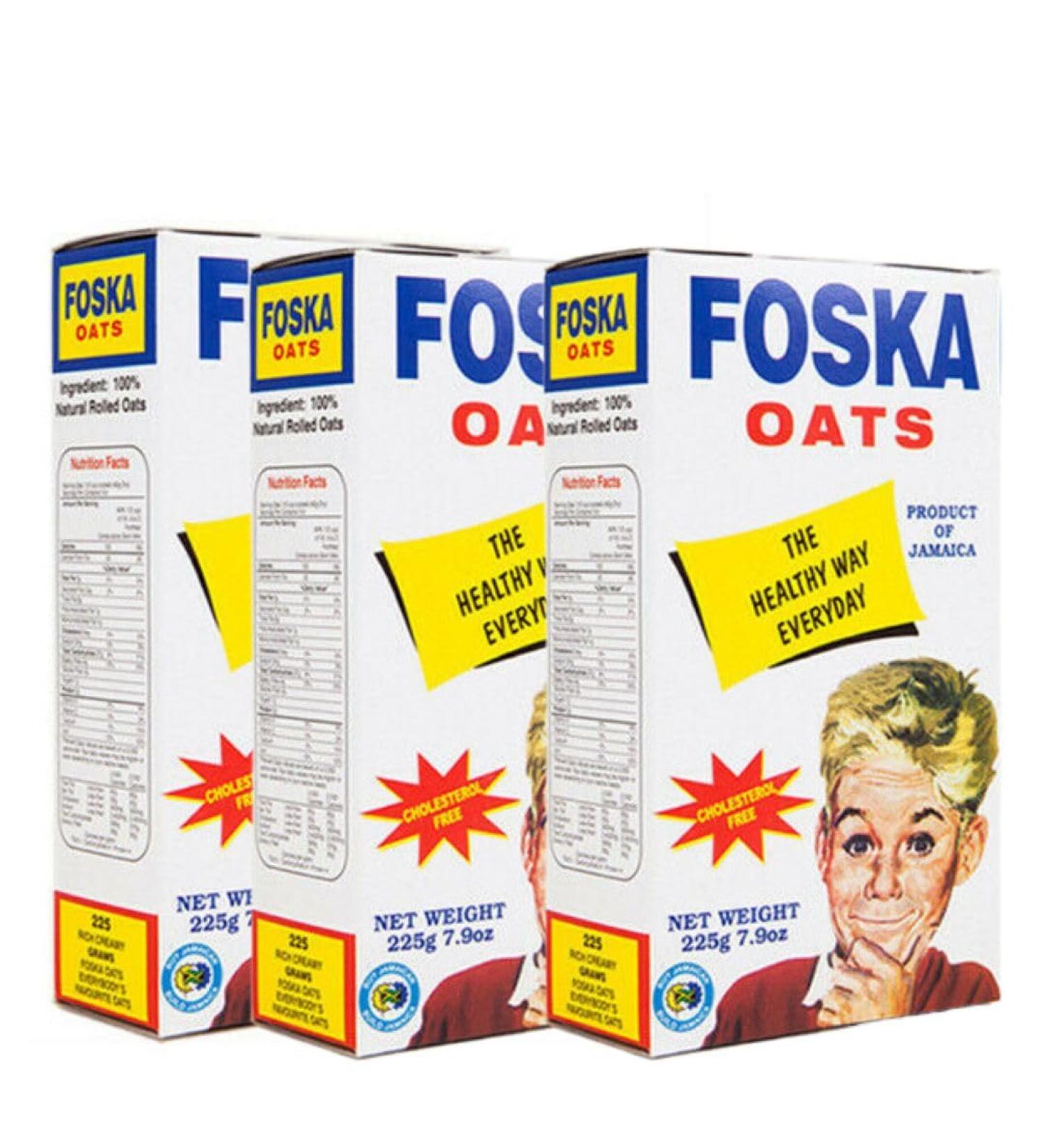 Foska Oats 3 Pack of 225g - Buy Online on GoSupps.com