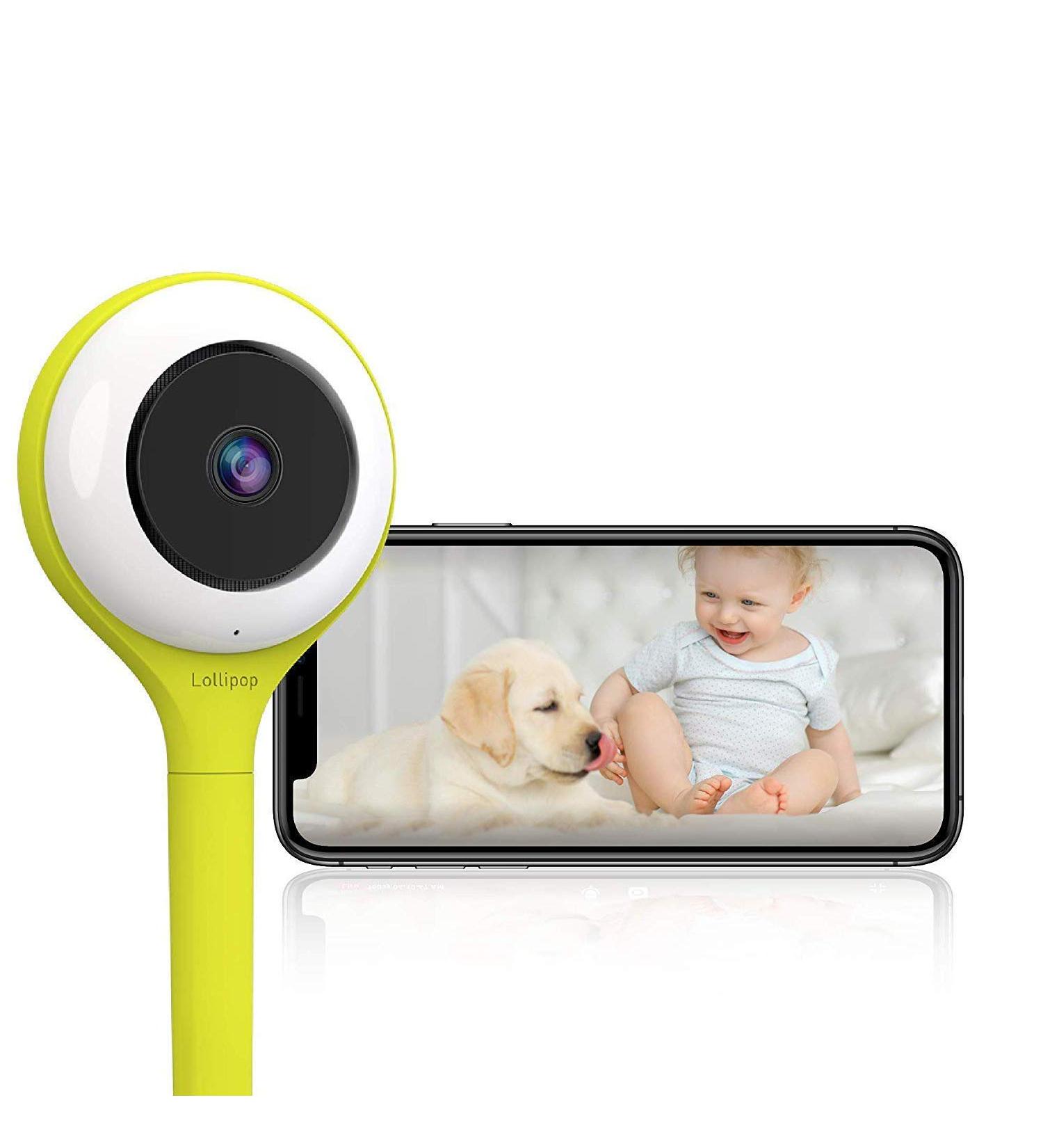Lollipop Baby Camera with True Crying Detection and Two-Way Talk Back | Smart Baby Monitor with Camera and Audio | Infrared Night Vision | Ideal Baby Shower Gift (Pistachio) - Buy Online on GoSupps.com