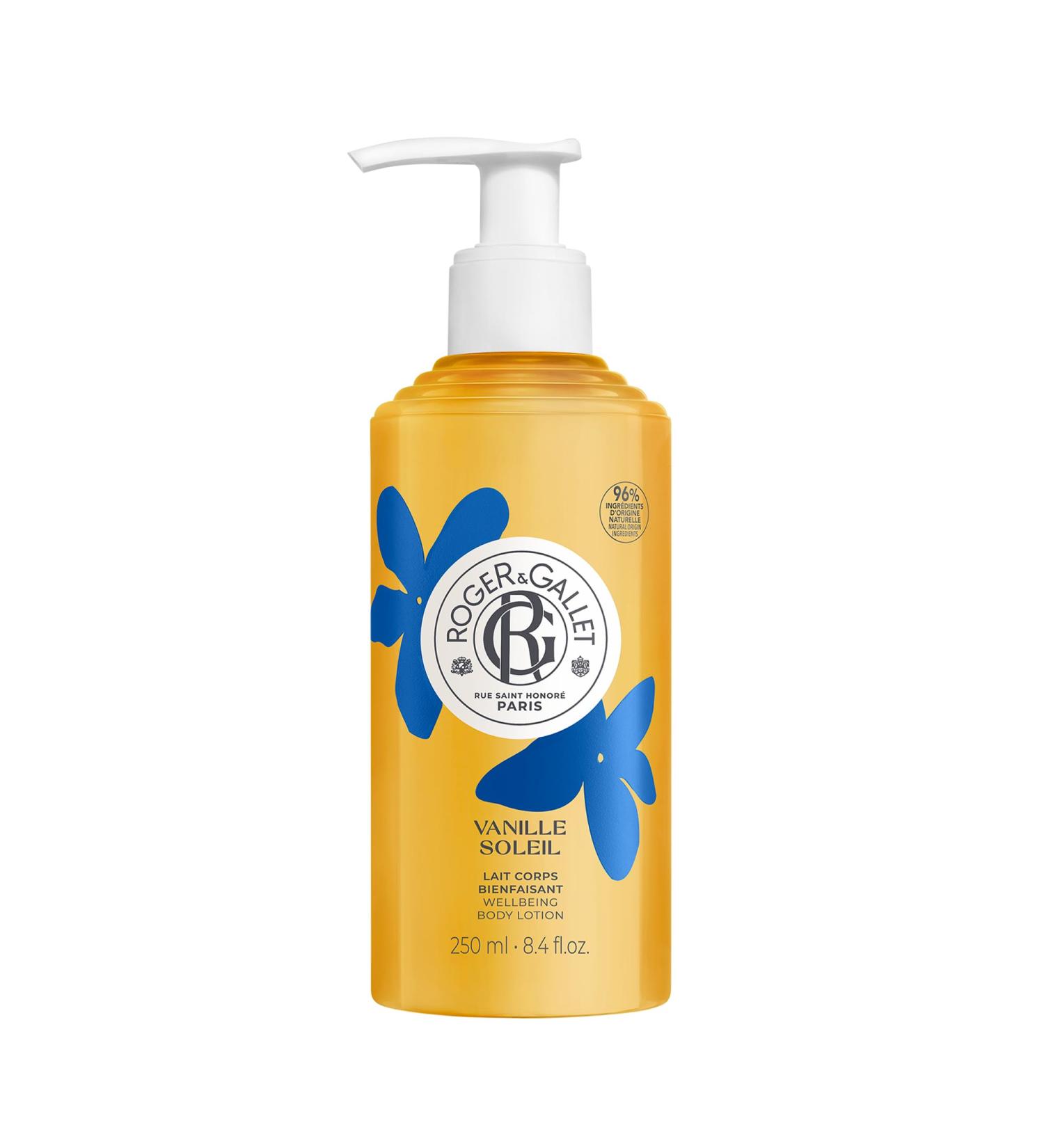 Roger&Gallet - Lait Corps Parfum Vanille Soleil - Notes de Vanille Jasmin Ylang-Ylang F ve Tonka - Enrichi en Beurre de Karit - Lait pour le Corps Hydratant et Nourrissant - V gan - Buy Online on GoSupps.com