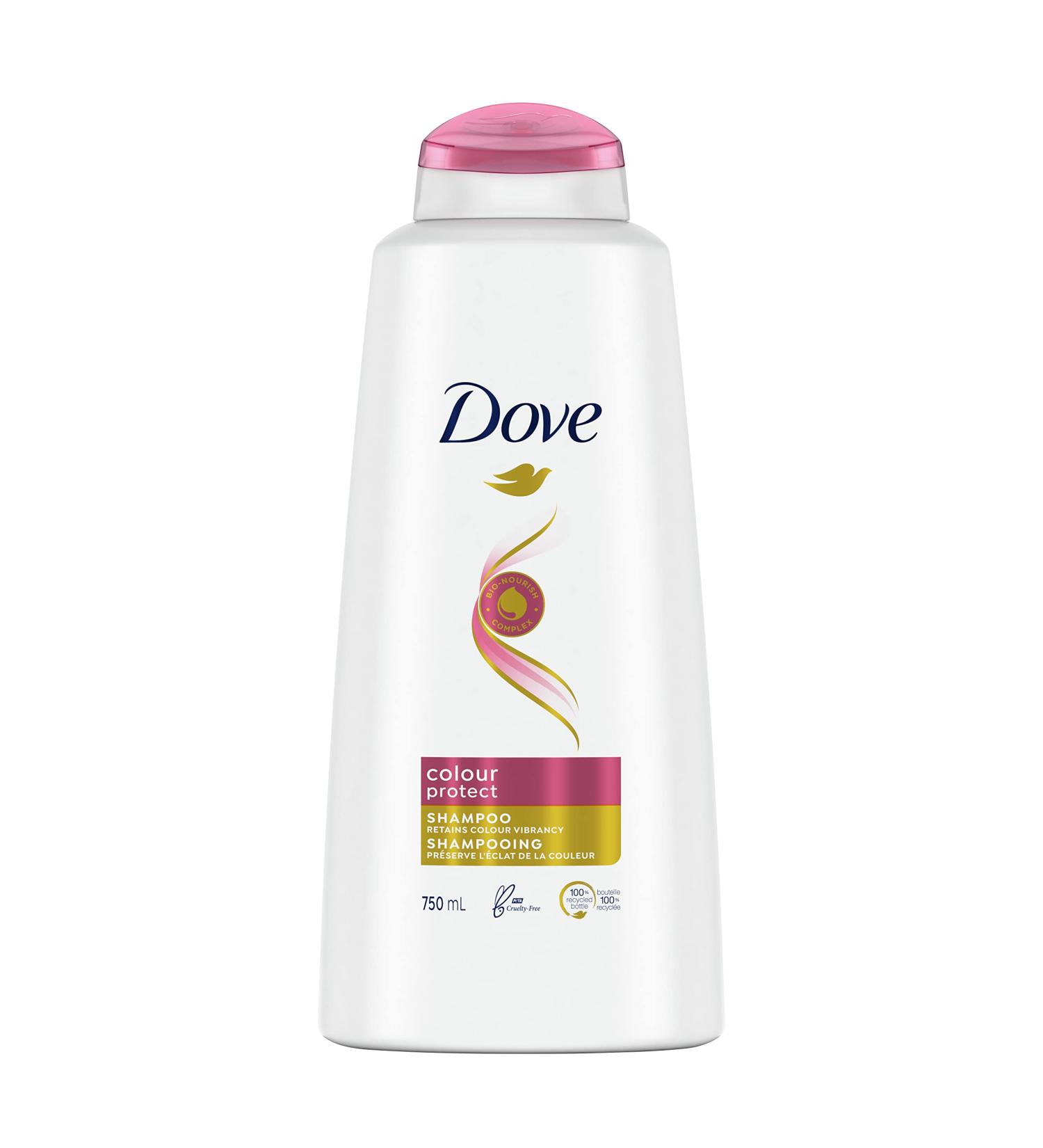 Dove Shampoo for colour treated hair Colour Care vibrant up to 8 weeks 750 ML - Buy Online on GoSupps.com