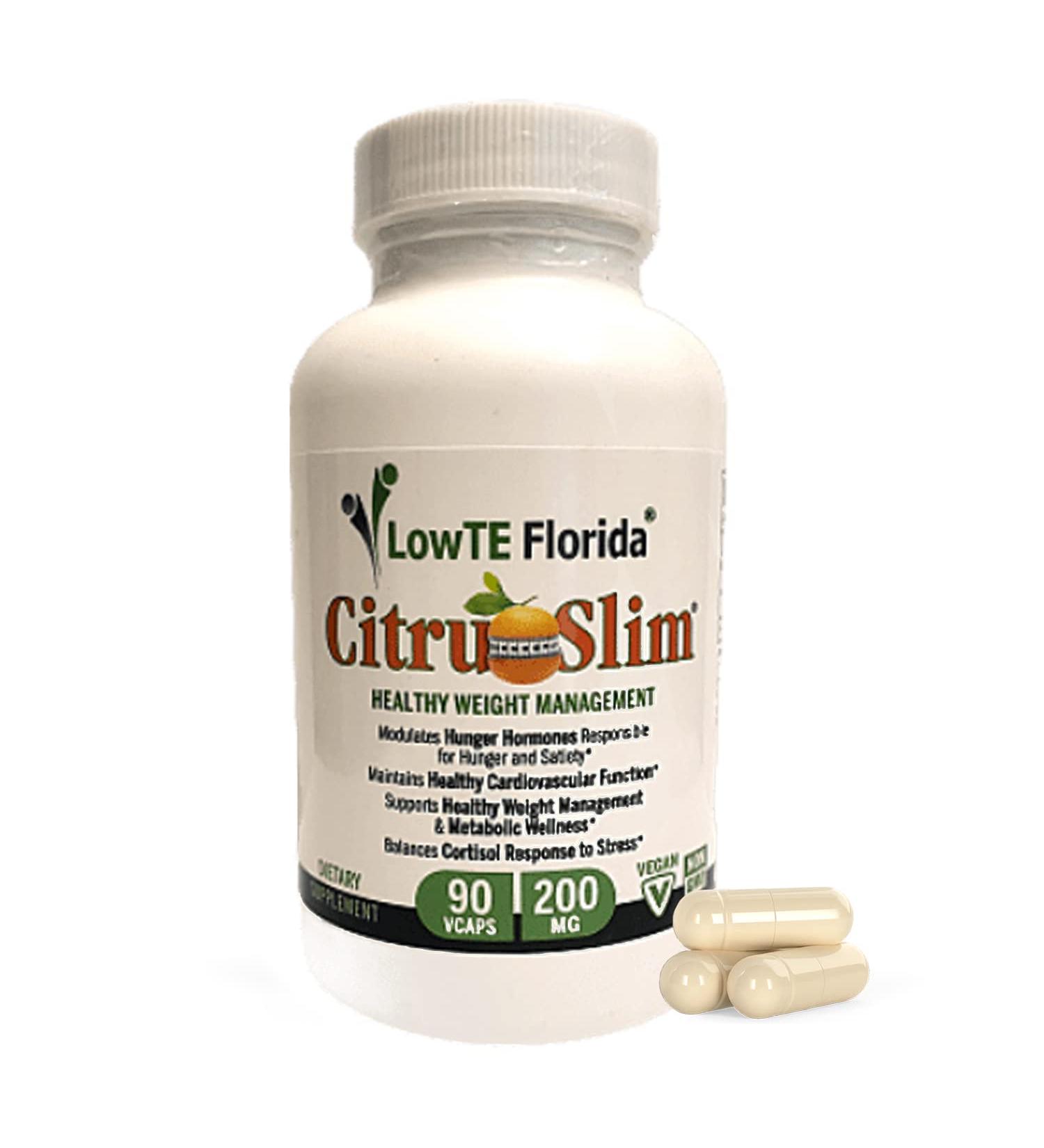 Citru Slim 200 mg - 90 Capsules | Appetite Control Energy Boost & Metabolism Support | 30-Day Supply - International Shipping Available - Buy Online on GoSupps.com