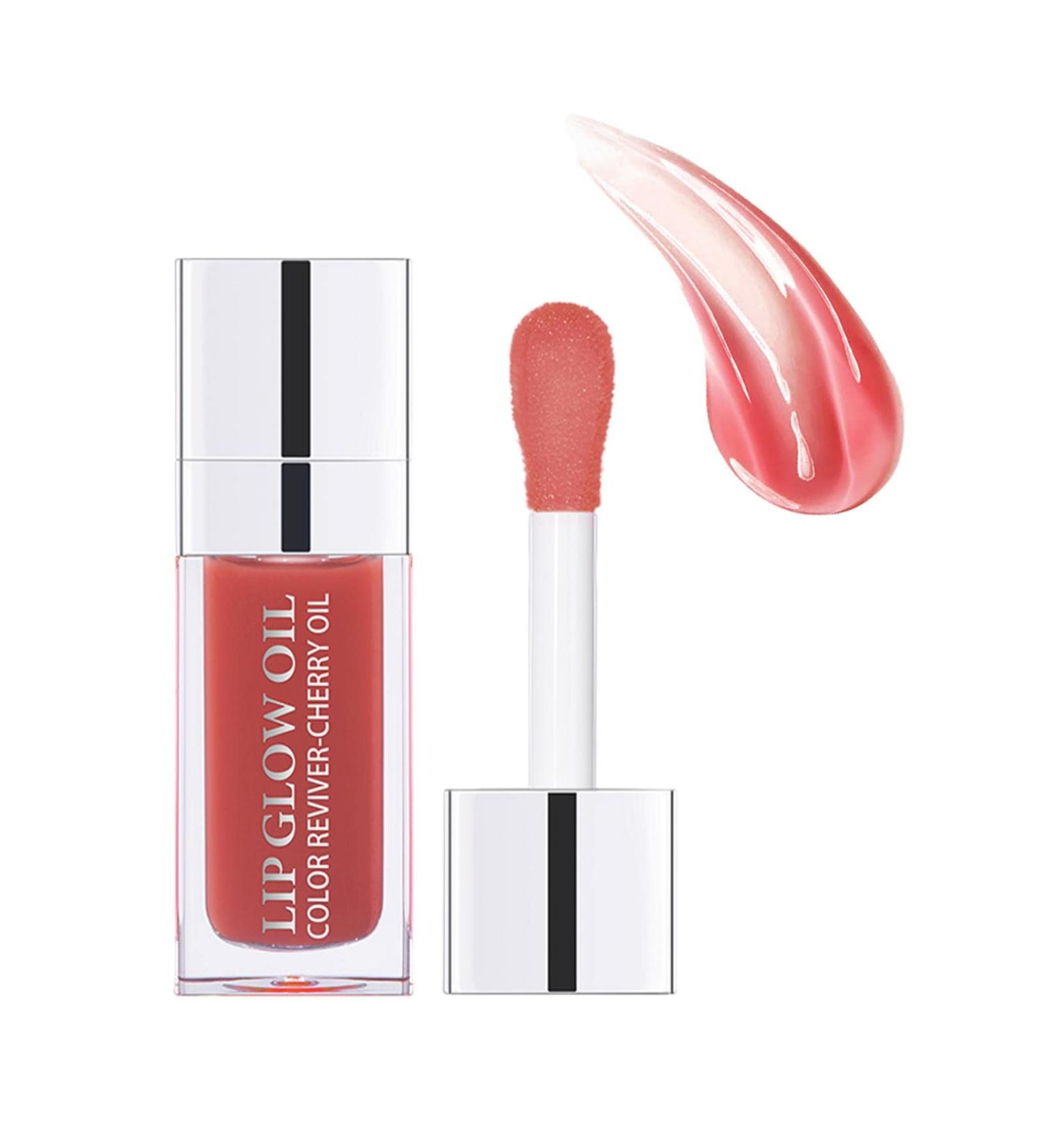  Hitburu Lip Oil Gloss Lip Makeup Non-Stick Formula Subtle Shine with a Sheer Liquid Lipstick that Locks in Moisture to Prevent Chapped Lips - Buy Online on GoSupps.com