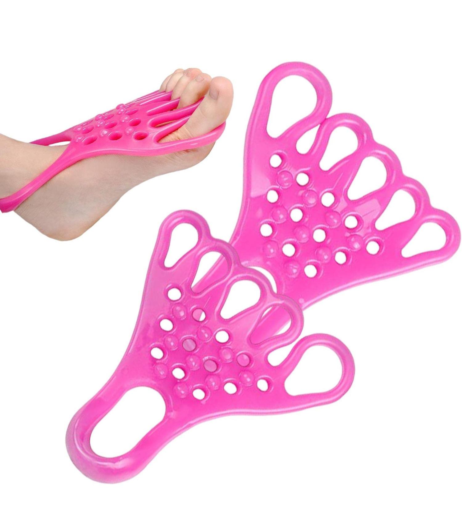 Smashing Toe Separator & Bale Corrector - High Elasticity Toe Spacers for Hammer Toe Relief | 1 Pair with Bump Massage Points - Buy Online on GoSupps.com