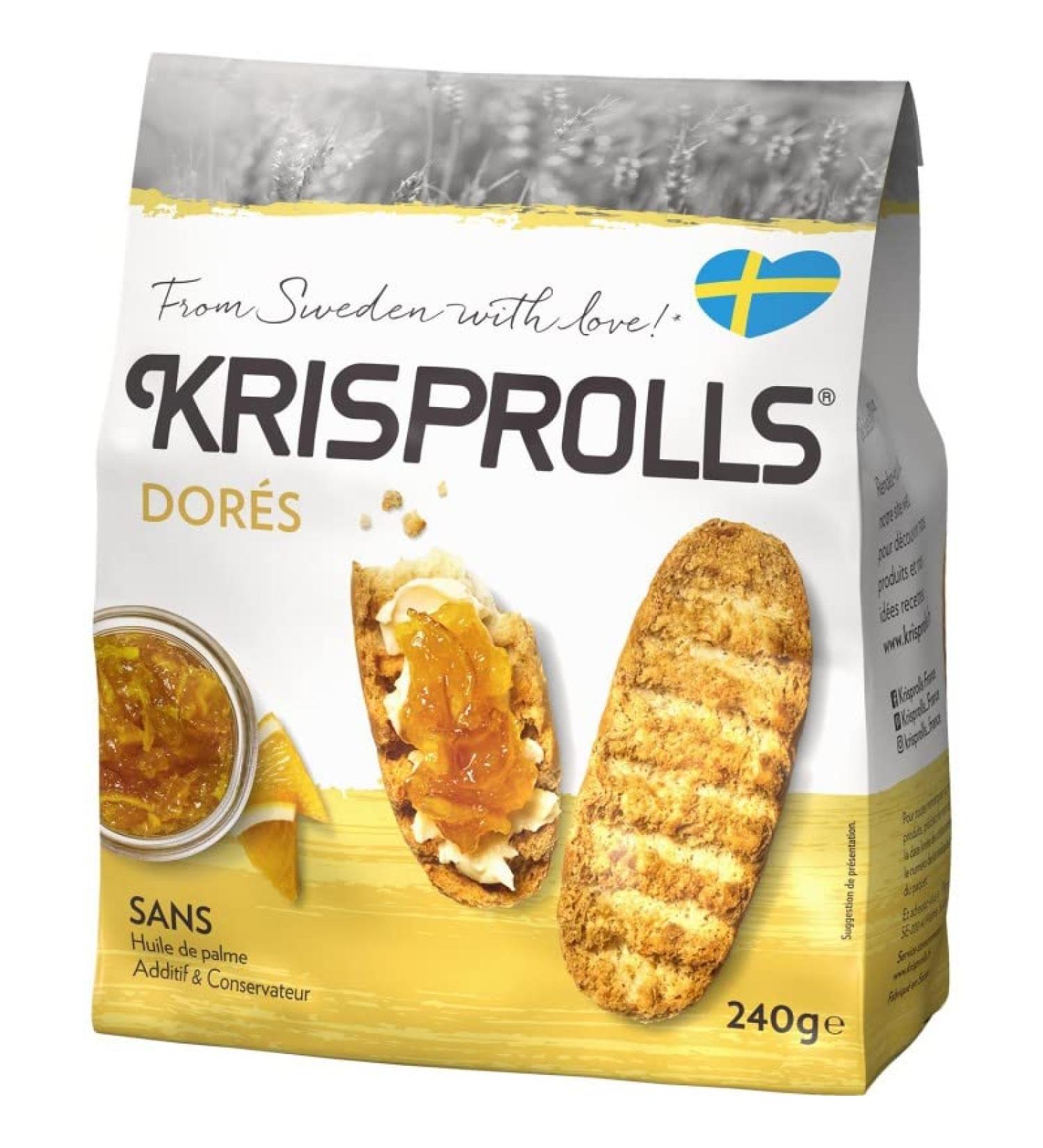 KRISPROLLS - French Toast 240G - Pack of 4 - Special Offer - Buy Online on GoSupps.com