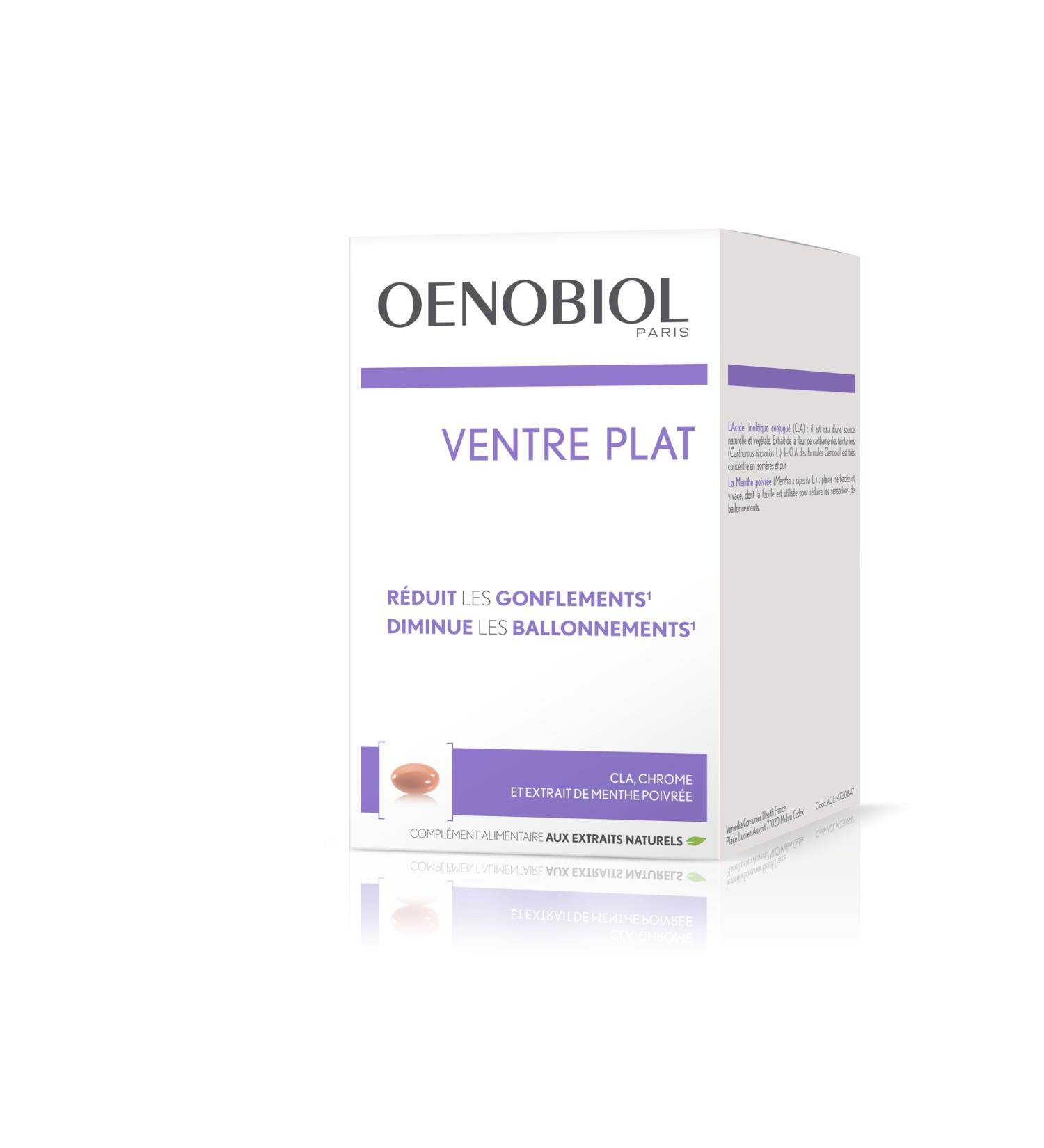 OENOBIOL - Food Supplements - Slimming - Flat Stomach - Reduces Swelling(1) - Reduces Bloating(1) - Prog - Buy Online on GoSupps.com