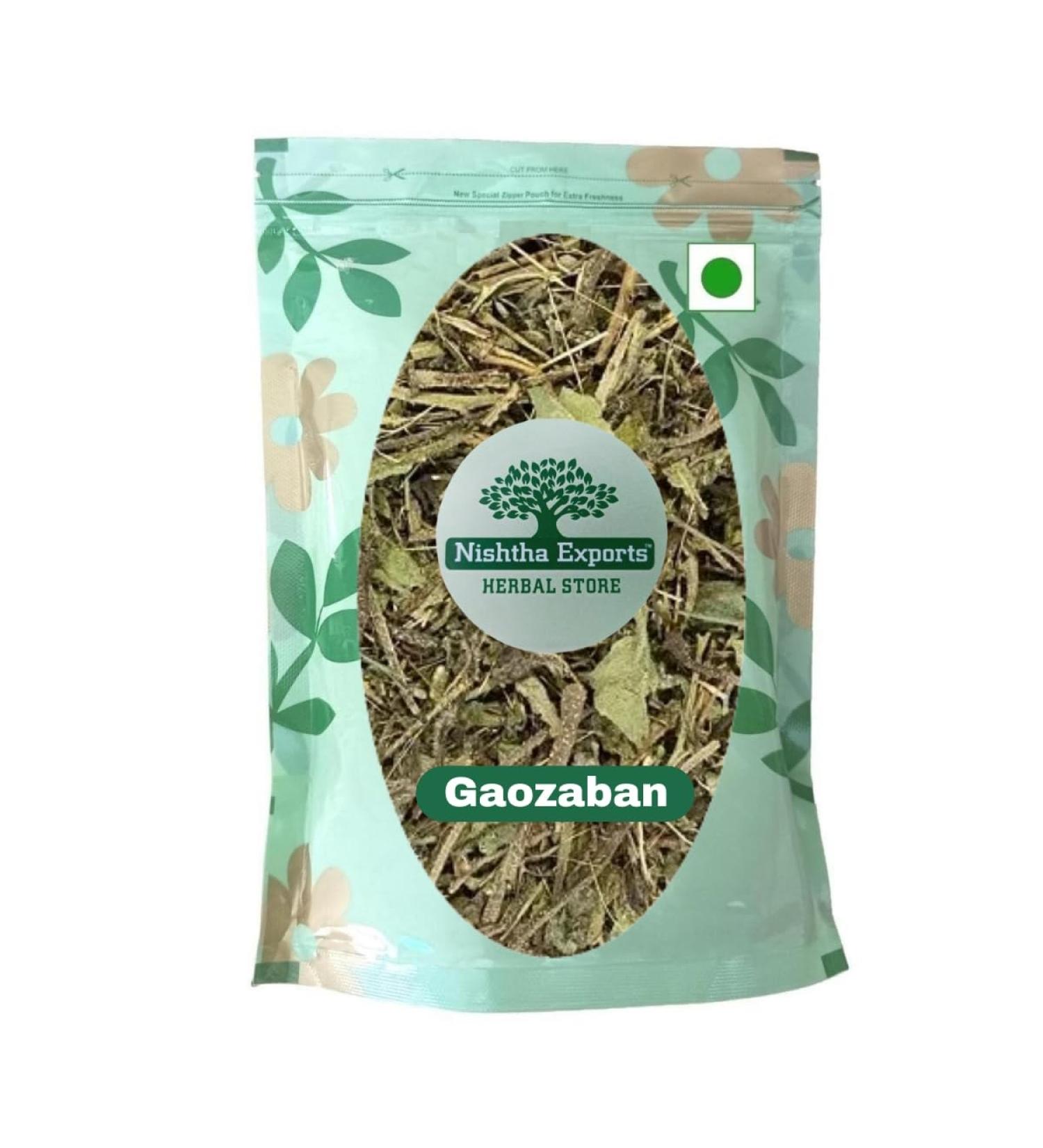 RAW HERBS/JADI BOOTI GAOZABAN GAOJABAN SEDGE ONOSMA BRACTEATUM BORAGO OFFICINALIS GOJIVHA (50GM) - Buy Online on GoSupps.com
