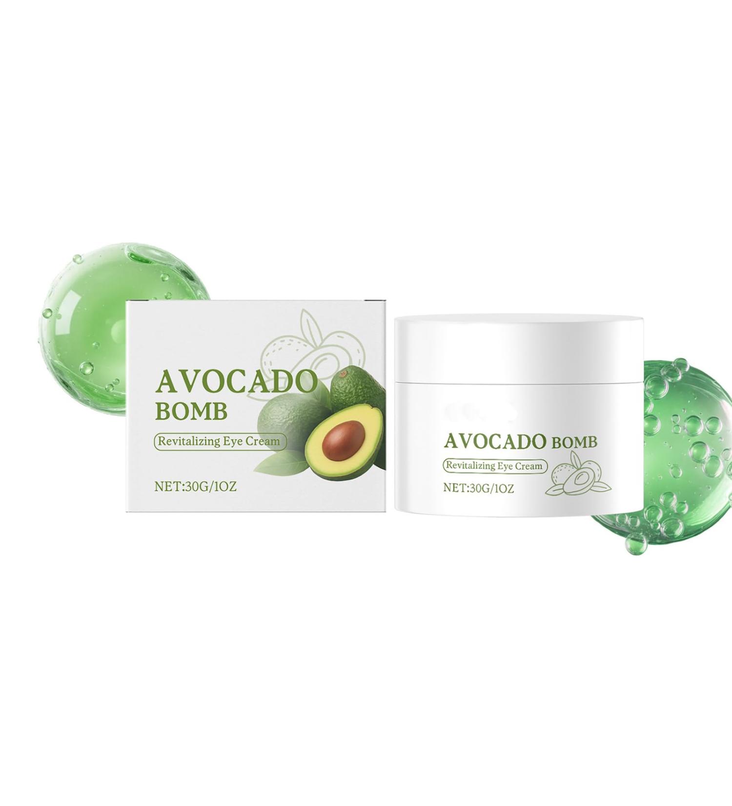 Grospe Avocado Eye Cream Enhances Elasticity Around The Eyes Hydrating Eye Cream With Avocado Oil Vitamin E And Glycerin Lifts and Firms Reduces Fine Lines And Puffiness Long-lasting Moisture - 30g - Buy Online on GoSupps.com