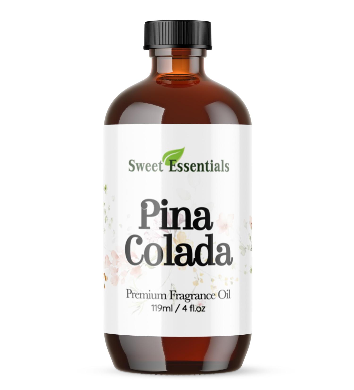 Pina Colada Premium Fragrance Oil - 4oz | Aromatherapy Diffuser Crafts Soap & DIY Parfum - Long-Lasting Home Scents - Buy Online on GoSupps.com