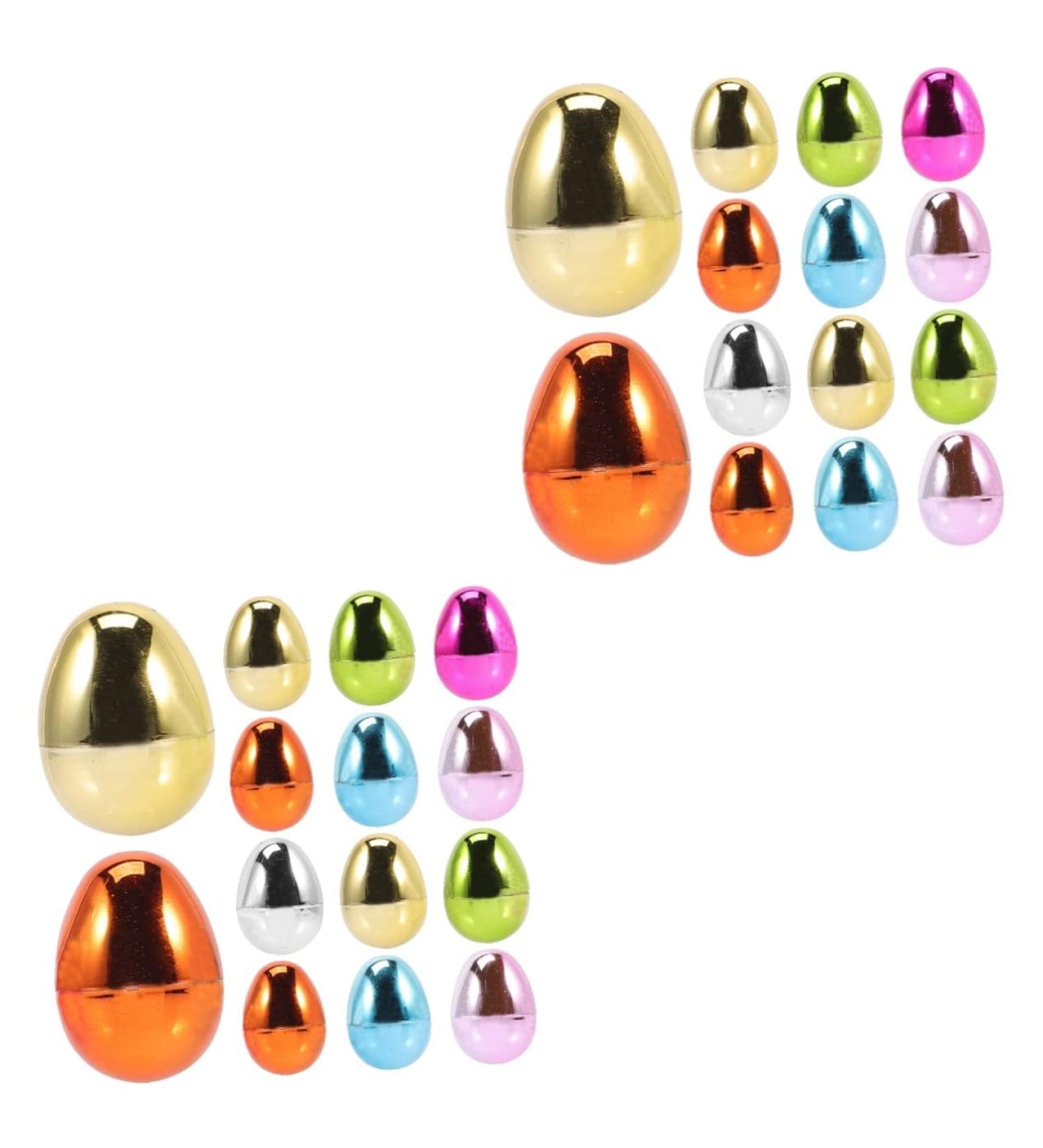 NUOBESTY 56 Pcs Chocolate Candy Box Boxes for Presents Colored Pong Balls Easter Egg Candy Boxes Shell 5x4cmx2pcs As Shownx2pcs - Buy Online on GoSupps.com