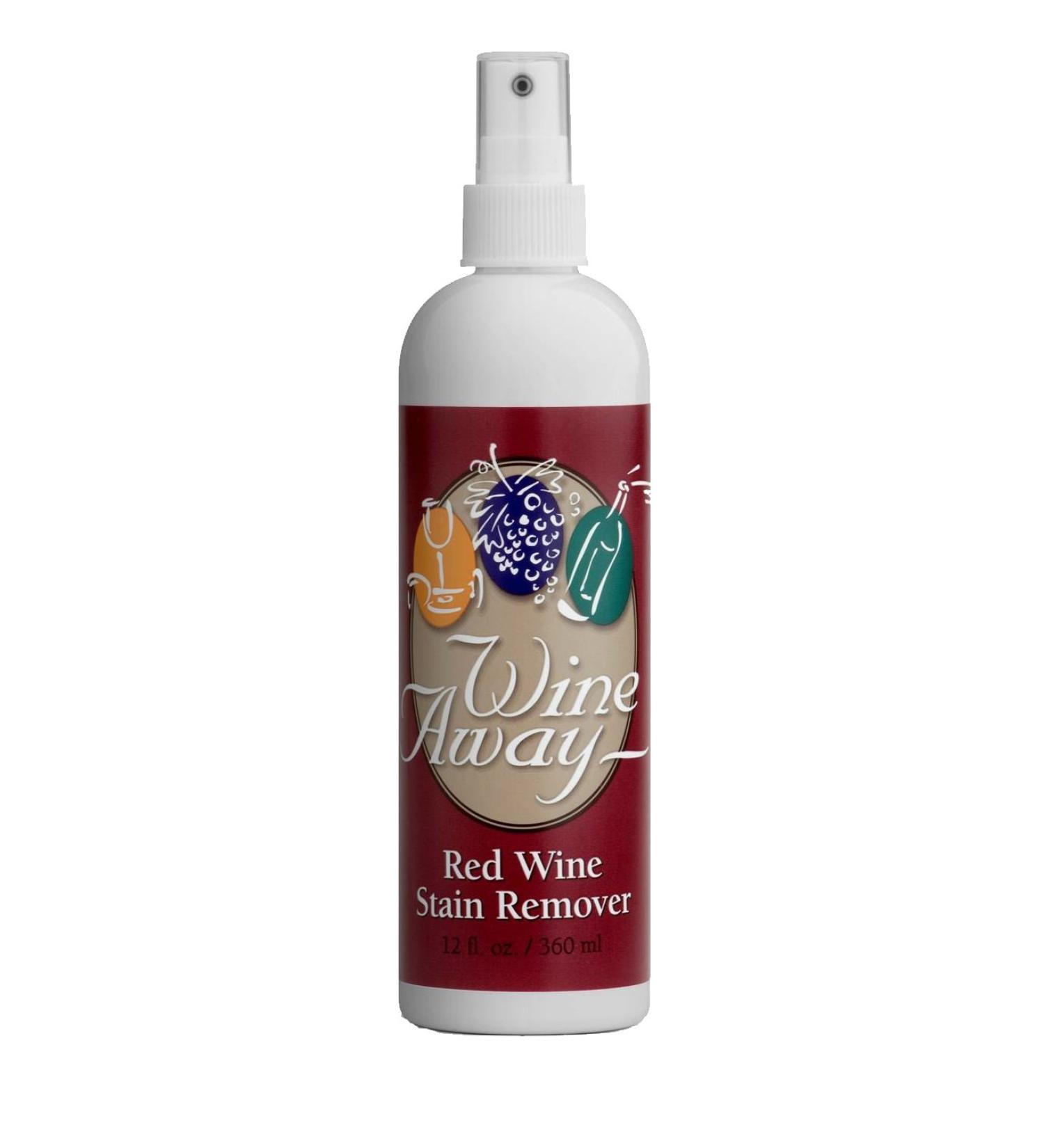 Wine Away Red Wine Stain Remover 12 oz - Professional Stain Remover for Red Wine Stains - Buy Online on GoSupps.com