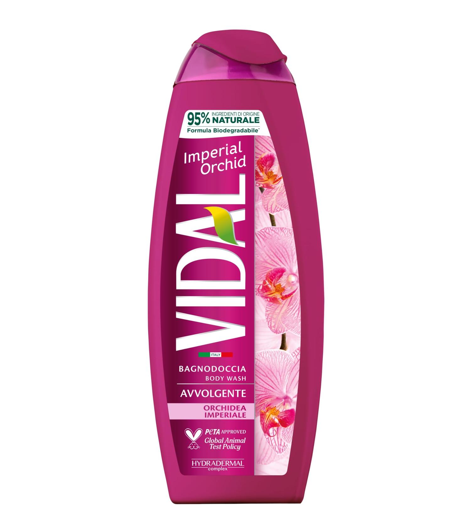 Vidal Imperial Orchid Shower Gel 500 ml - Buy Online on GoSupps.com