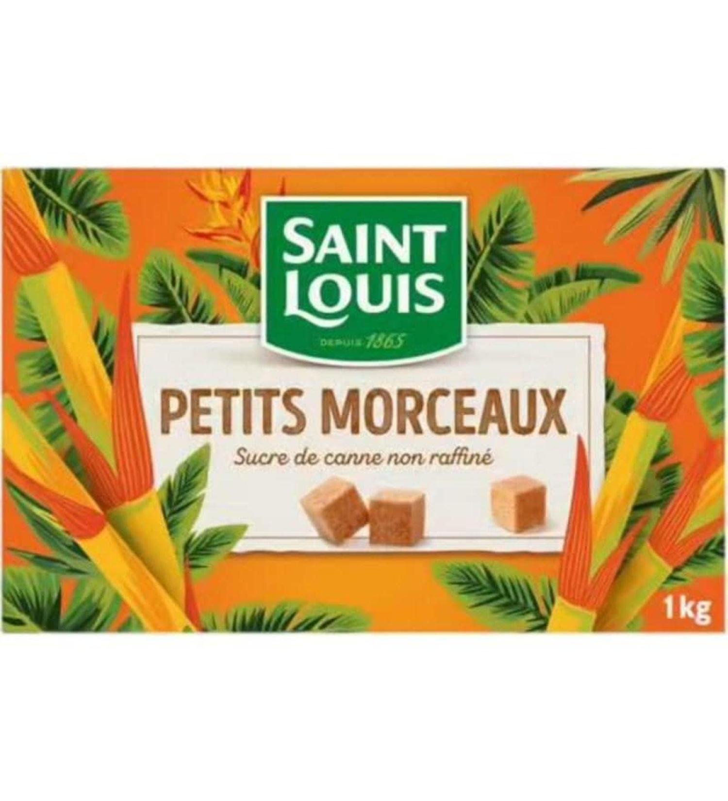 Saint Louis Cane Sugar in Small Pieces, 1 kg