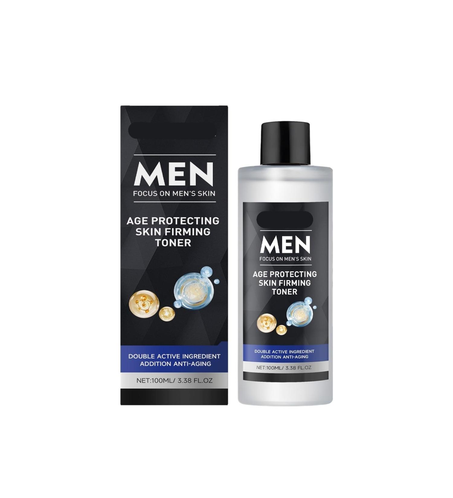 Men's Firming Toner - Facial Moisturizer For Hydration Deep Nourishment & Fine Lines Reduction Daily Skin Care(2PCS) - Buy Online on GoSupps.com
