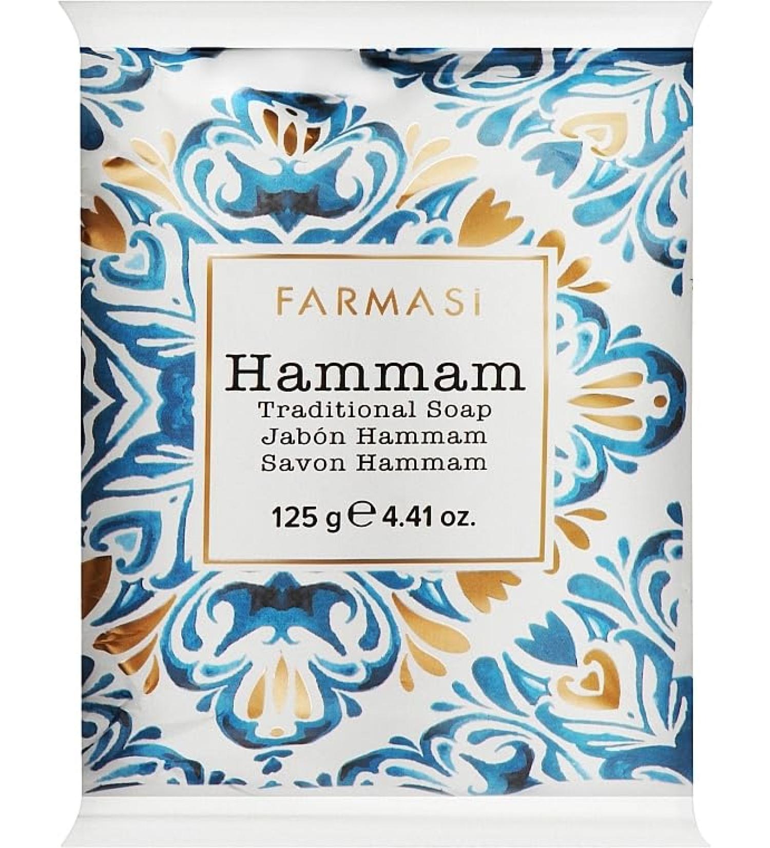 FARMASi Hammam Traditional Soap 125g/4.4Oz - Luxurious and Nourishing Cleansing Bar
