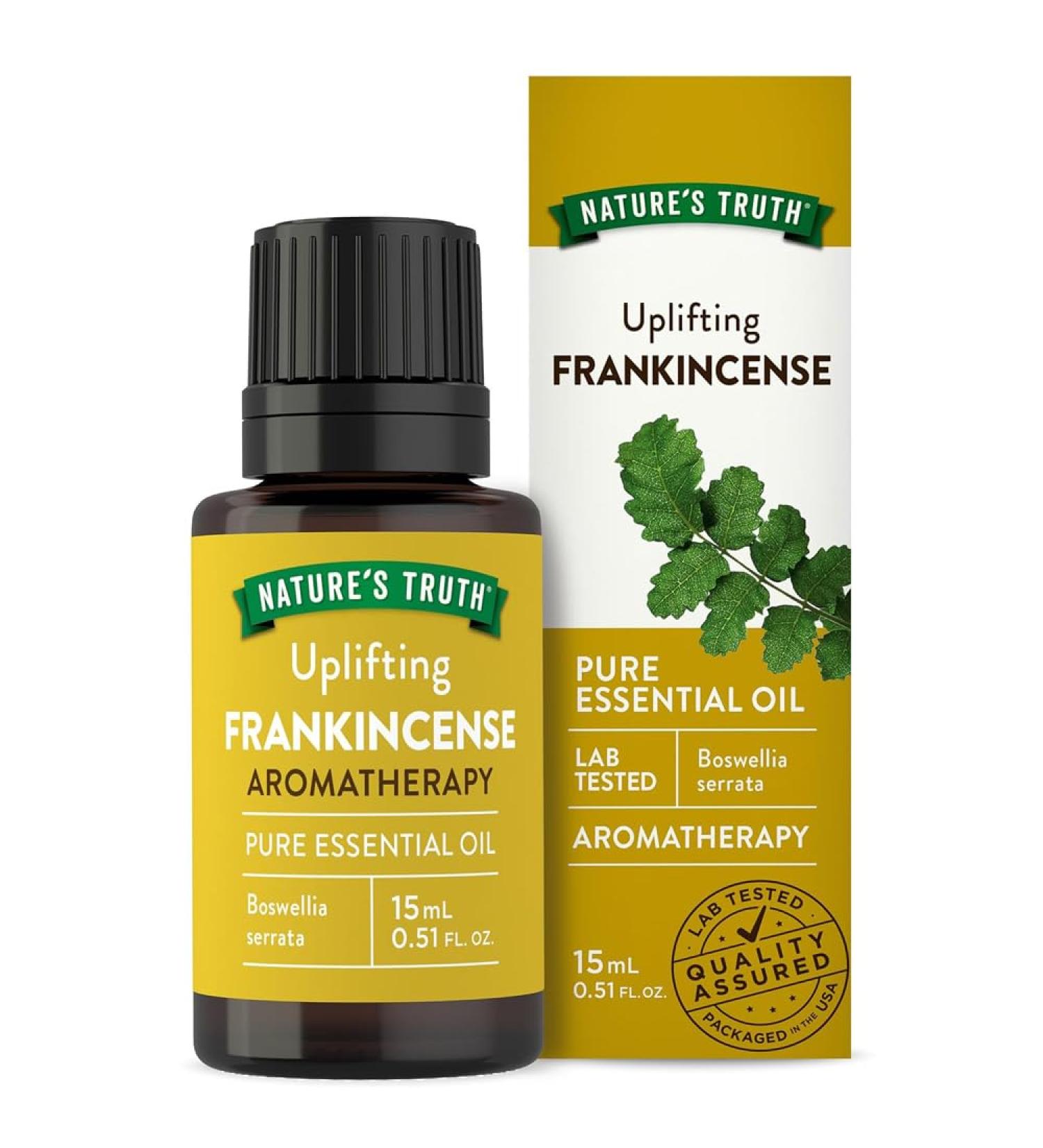 Nature's Truth Frankincense Essential Oil - .5 oz Pack of 3 - Buy Online on GoSupps.com