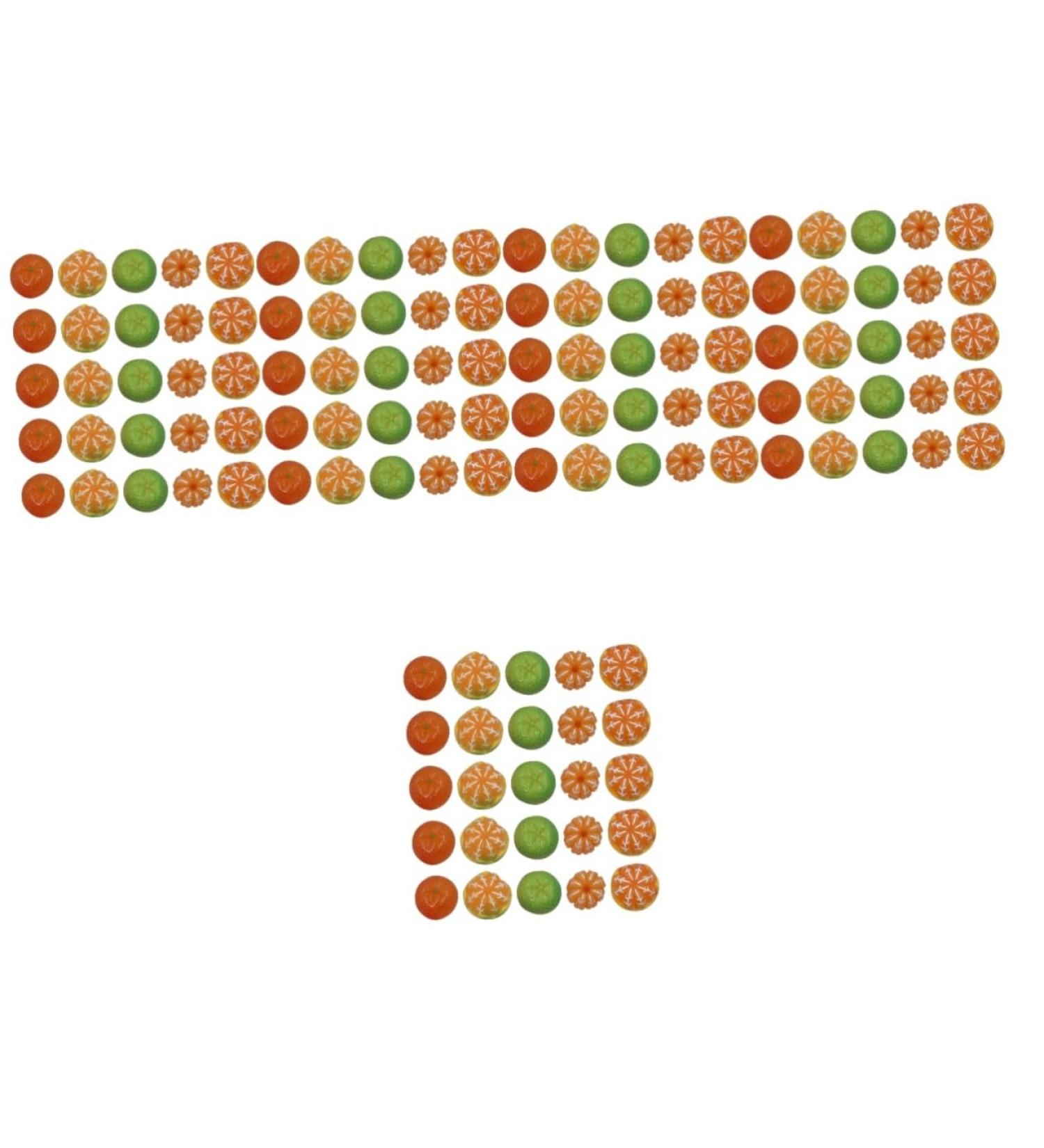 TOYANDONA 250 Pcs Artificial Orange Tiny Kitchen Decor Fruit Charms Earring Charms for Earring Making Bracelet Orange Pendant Fake Orange Mini Decor 3d Resin Miniature Fake Fruit - Buy Online on GoSupps.com