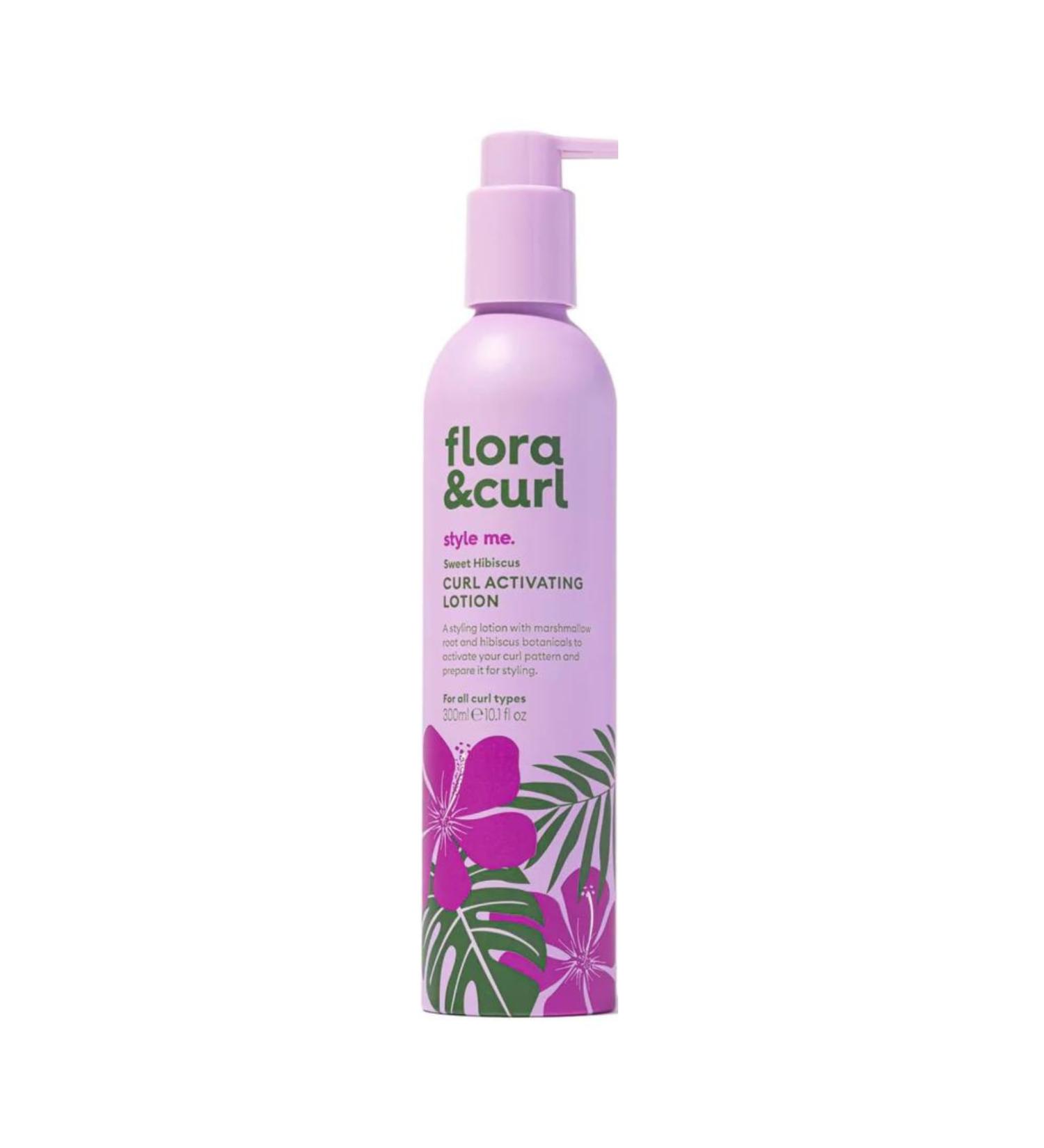 Flora & Curl Sweet Hibiscus Curl Activating Lotion - Define & Moisturize Curls | International Shipping Available - Buy Online on GoSupps.com