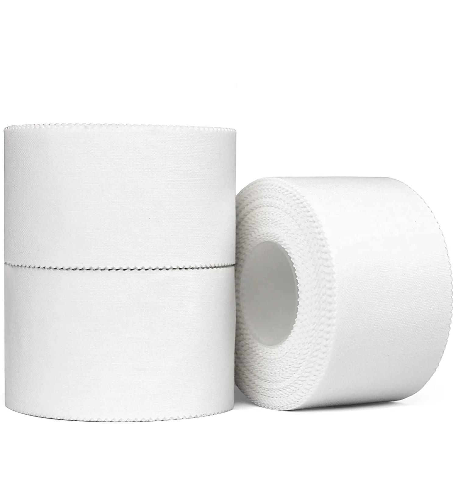 Athletic Tape  3 Adhesive Rolls -1.5 x 15 Yards per roll-No-Sticky Residue  White Medical Tape - Sport Tape -Skin Friendly Athletic Tape for Athletes Coaches Amateurs (White - 45 Yards) - Buy Online on GoSupps.com