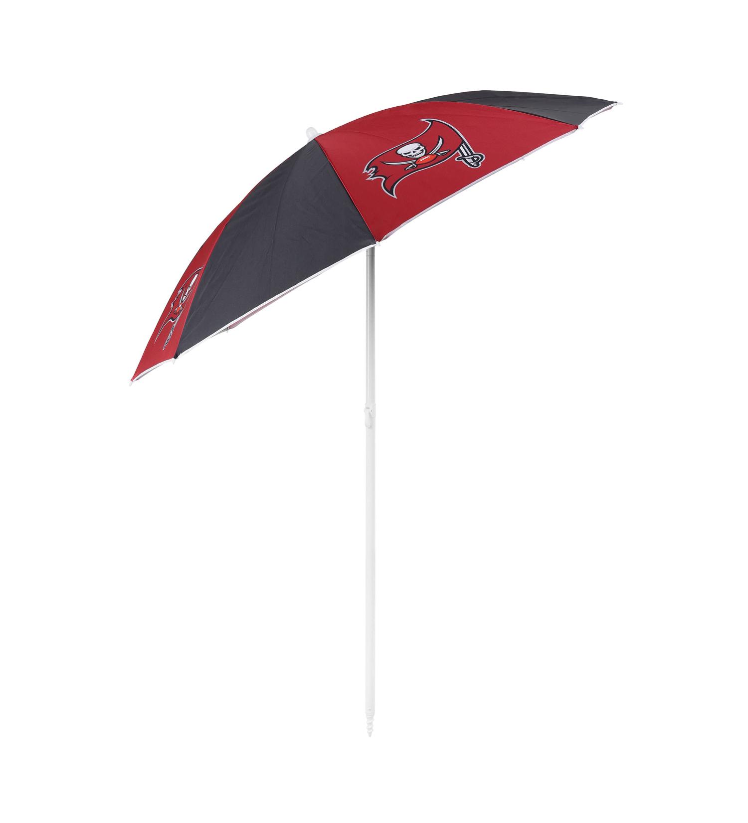 FOCO Tampa Bay Buccaneers NFL Beach Umbrella - Buy Online on GoSupps.com