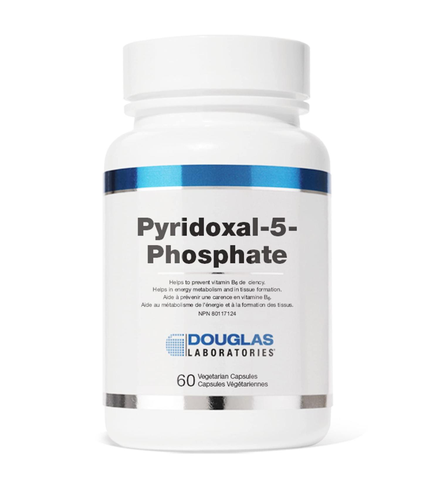 Douglas Laboratories Pyridoxal-5-Phosphate | 50 mg of Methylated Vitamin B6 for Energy Metabolism and in Tissue Formation Support | 60 Capsules - Buy Online on GoSupps.com