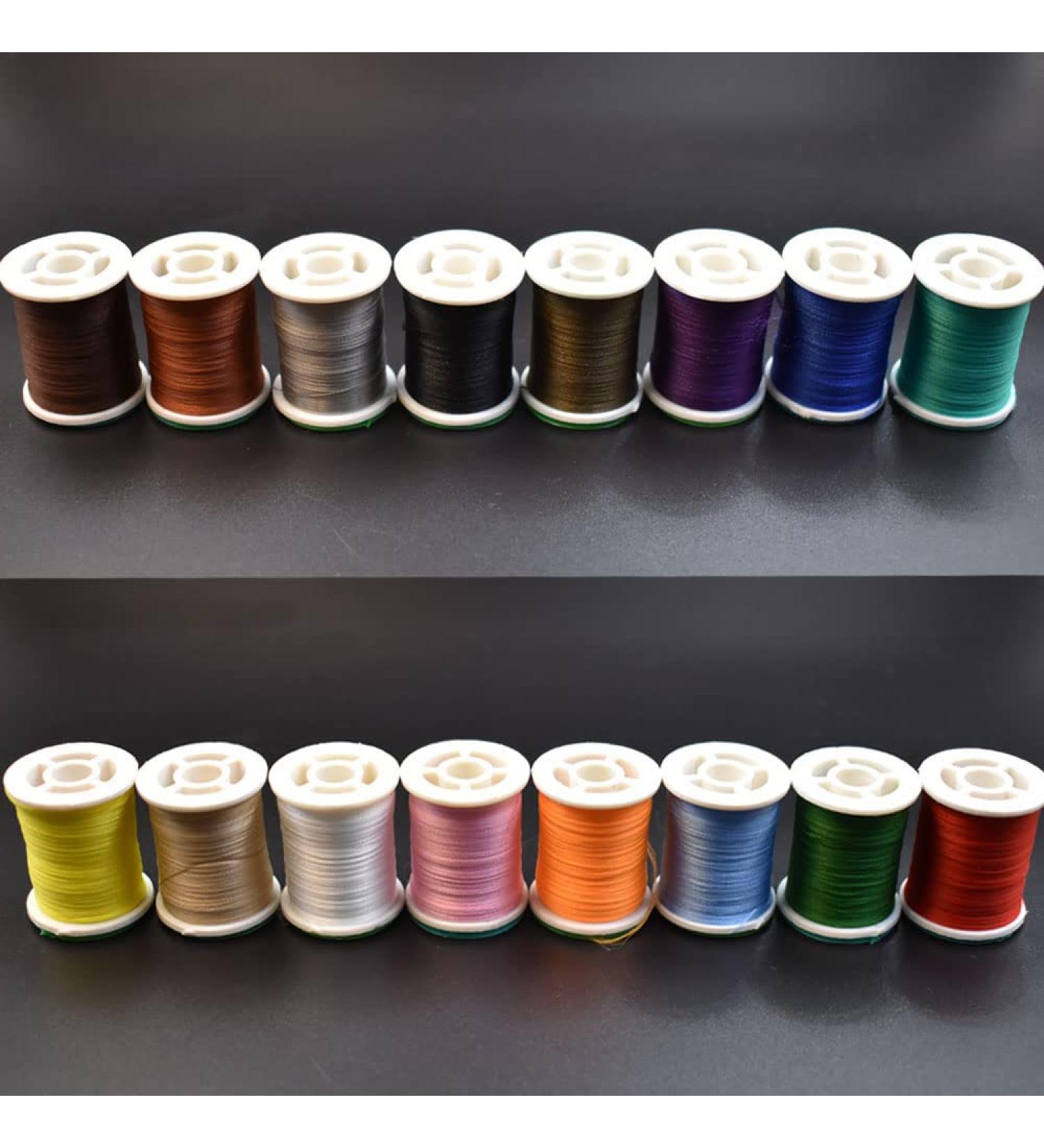 Multiple Colors Fly Tying Thread - 16 Colors 150Deniers for Fly Fishing | High-Quality Fly Tying Materials - Buy Online on GoSupps.com