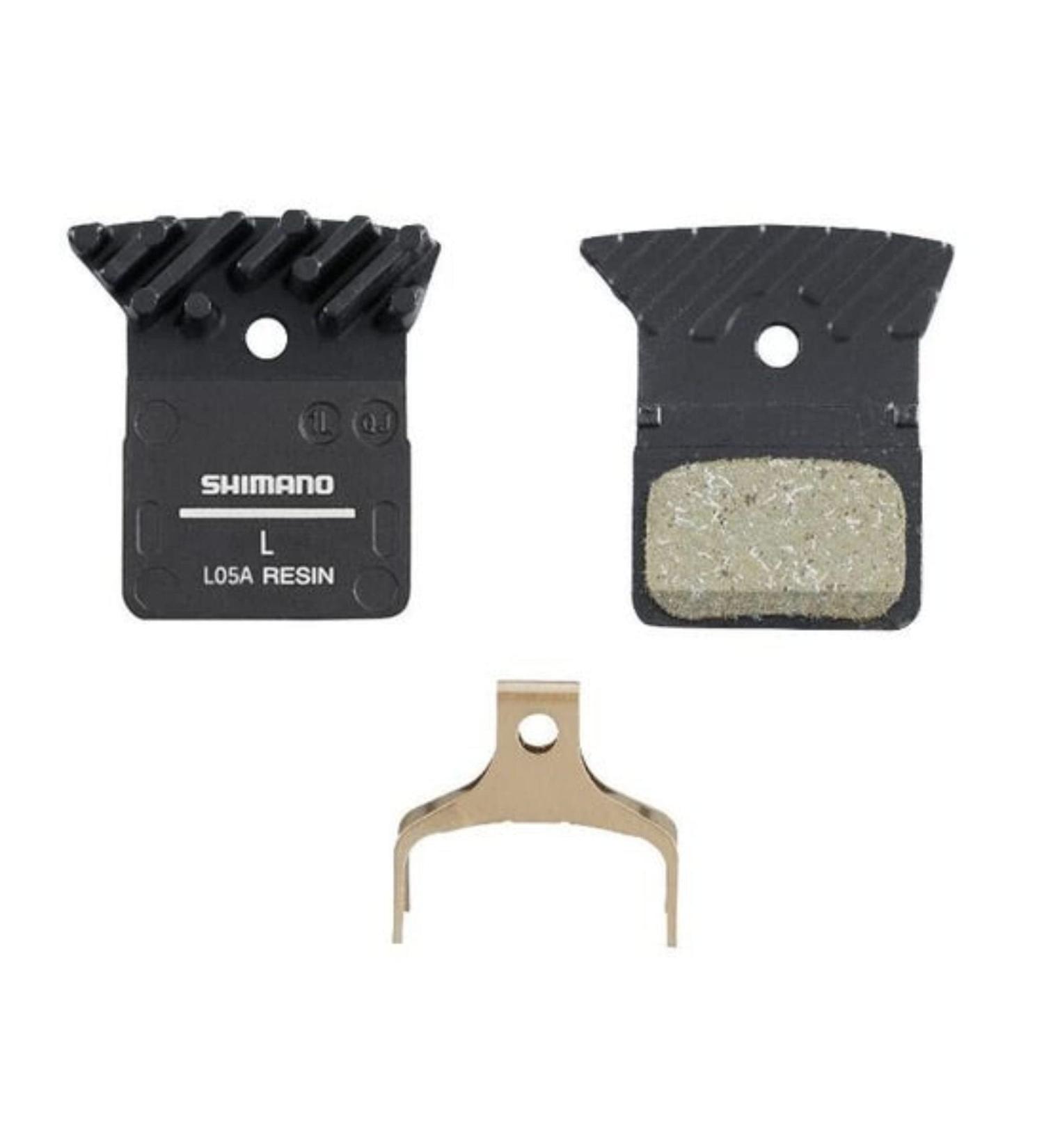 SHIMANO L05A-RF Resin Disc Brake Pads with Fin