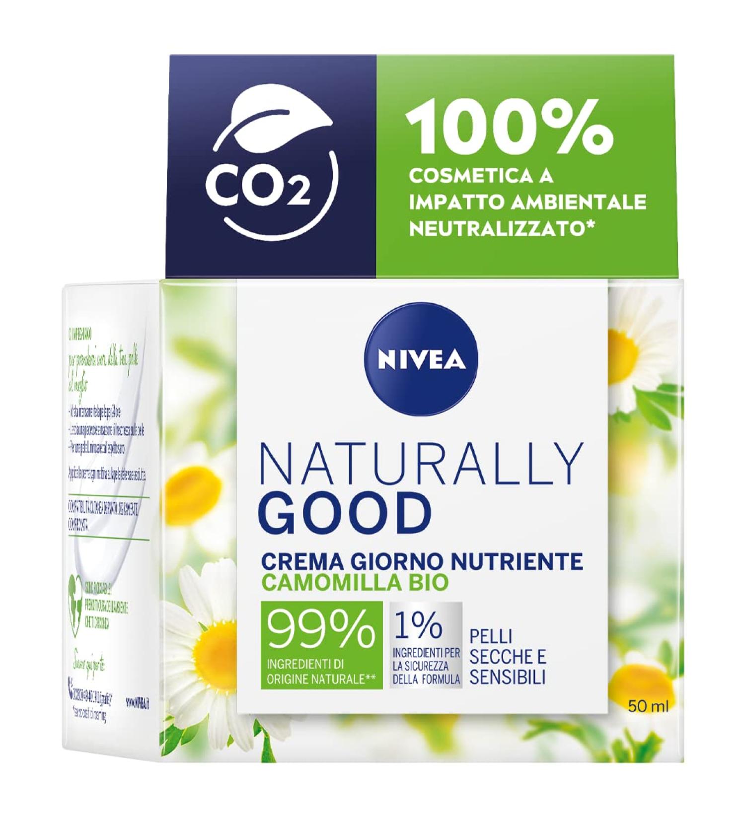  NIVEA Naturally Good - Nourishing Day Chamomile 50 ml - Buy Online on GoSupps.com