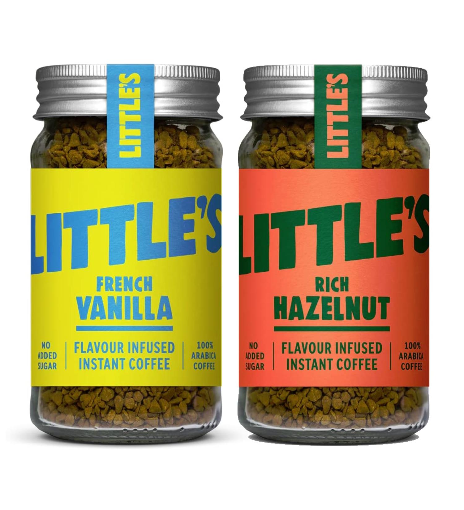 Little s Flavoured Coffee 2 Jars ( French Vanilla & Rich Hazelnut) - Buy Online on GoSupps.com