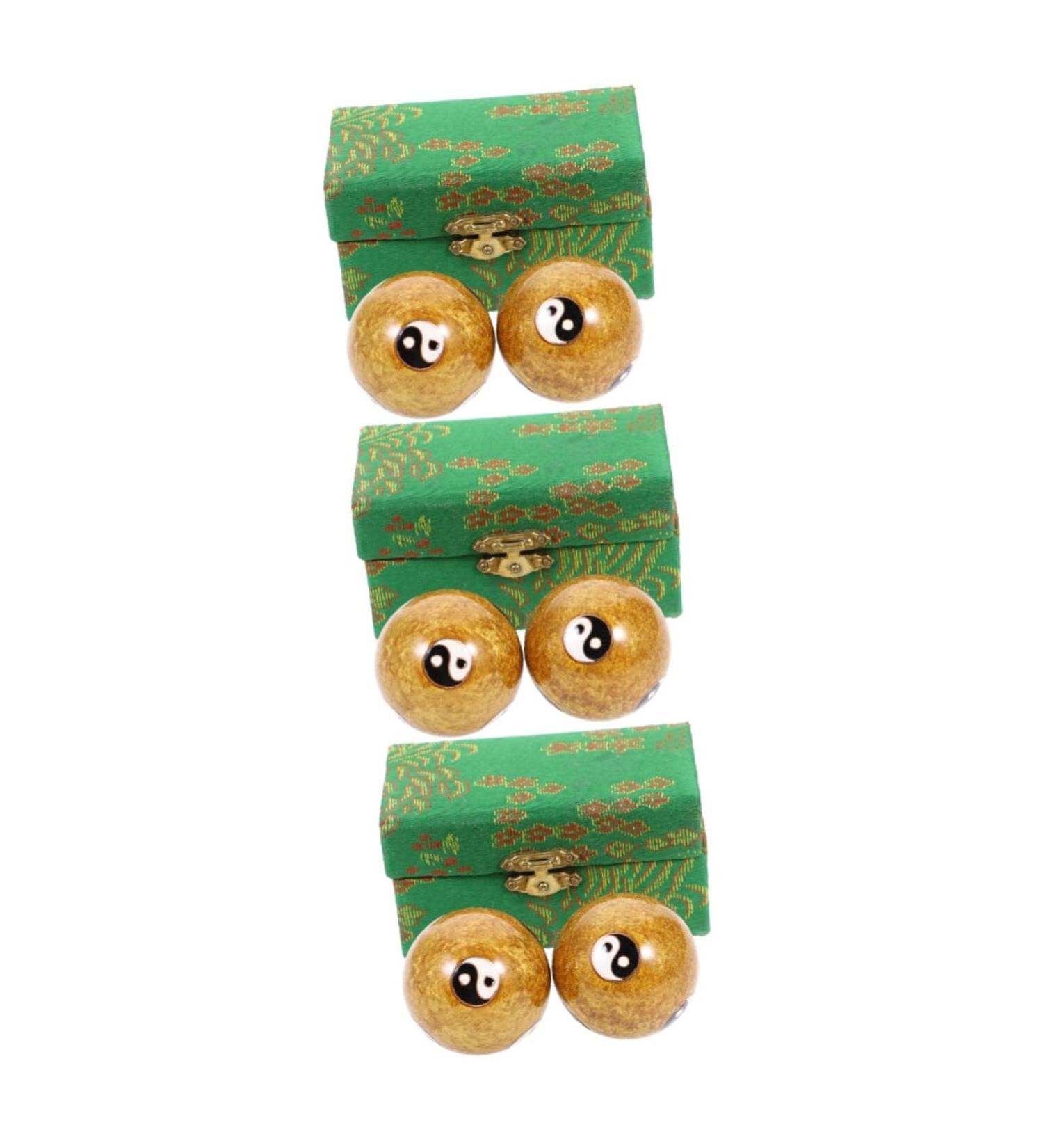 JECOMPRIS 6-Set Massage Roller Globes - Iron Massage Balls for Fitness & Recovery - Buy Online on GoSupps.com