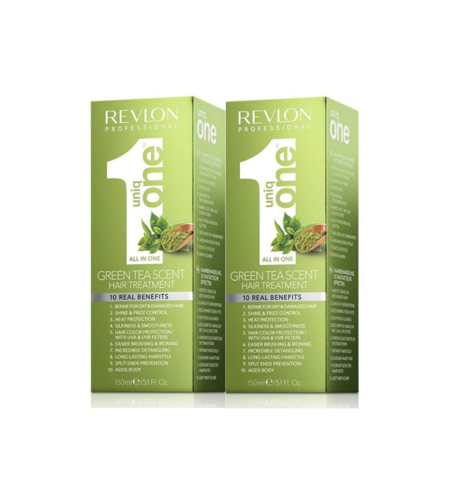  REVLON Uniq One Green Tea Treatment 150 ml x 2 units - Buy Online on GoSupps.com