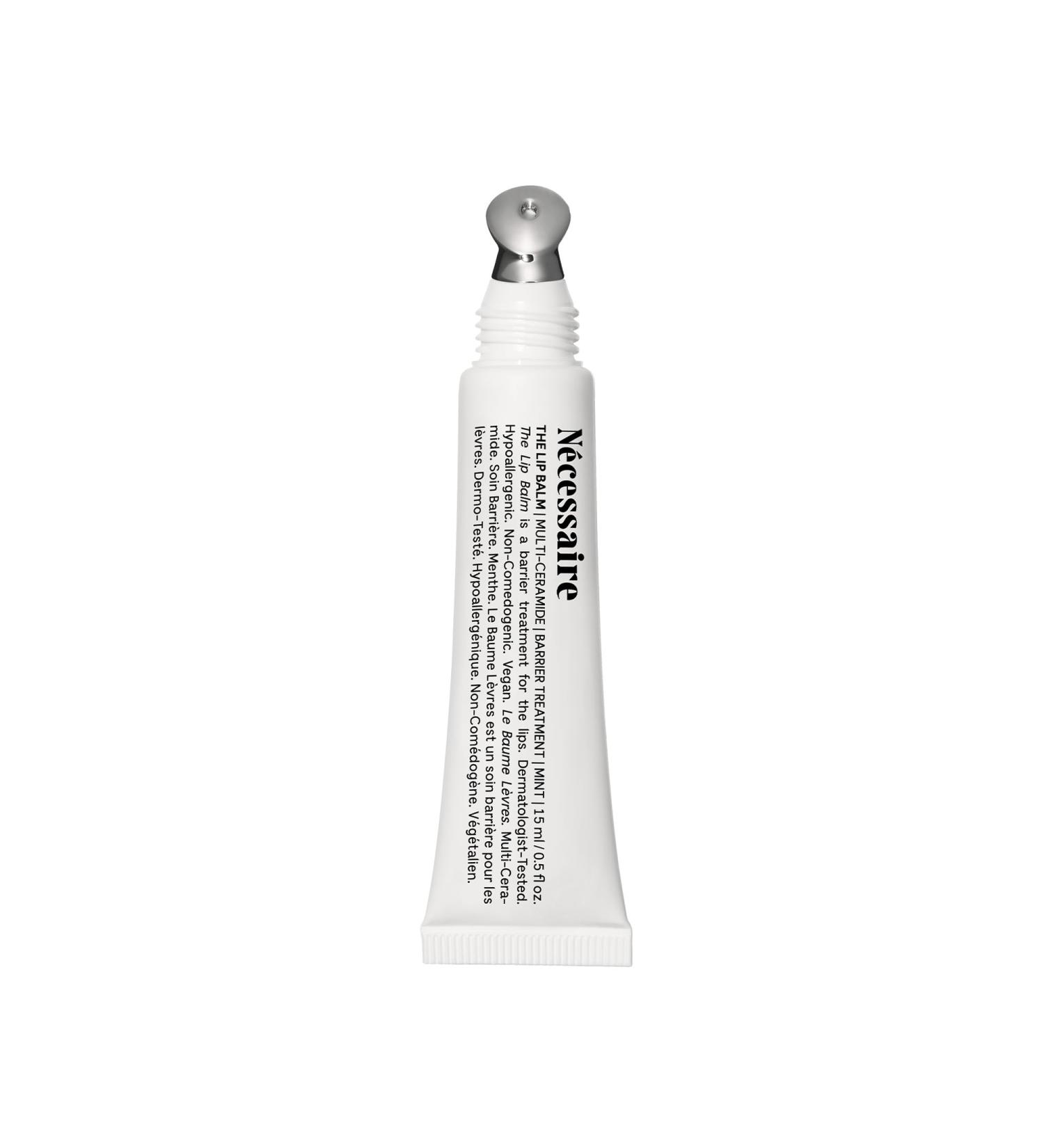 N cessaire The Lip Balm | Hydrating Hyaluronic Acid Lip Balm for Women and Men Mint Oil with Niacinamide + Essential Ceramides. Non-Comedogenic Lip Balm for Dry Lips 15 ml / 0.5 fl oz - Buy Online on GoSupps.com