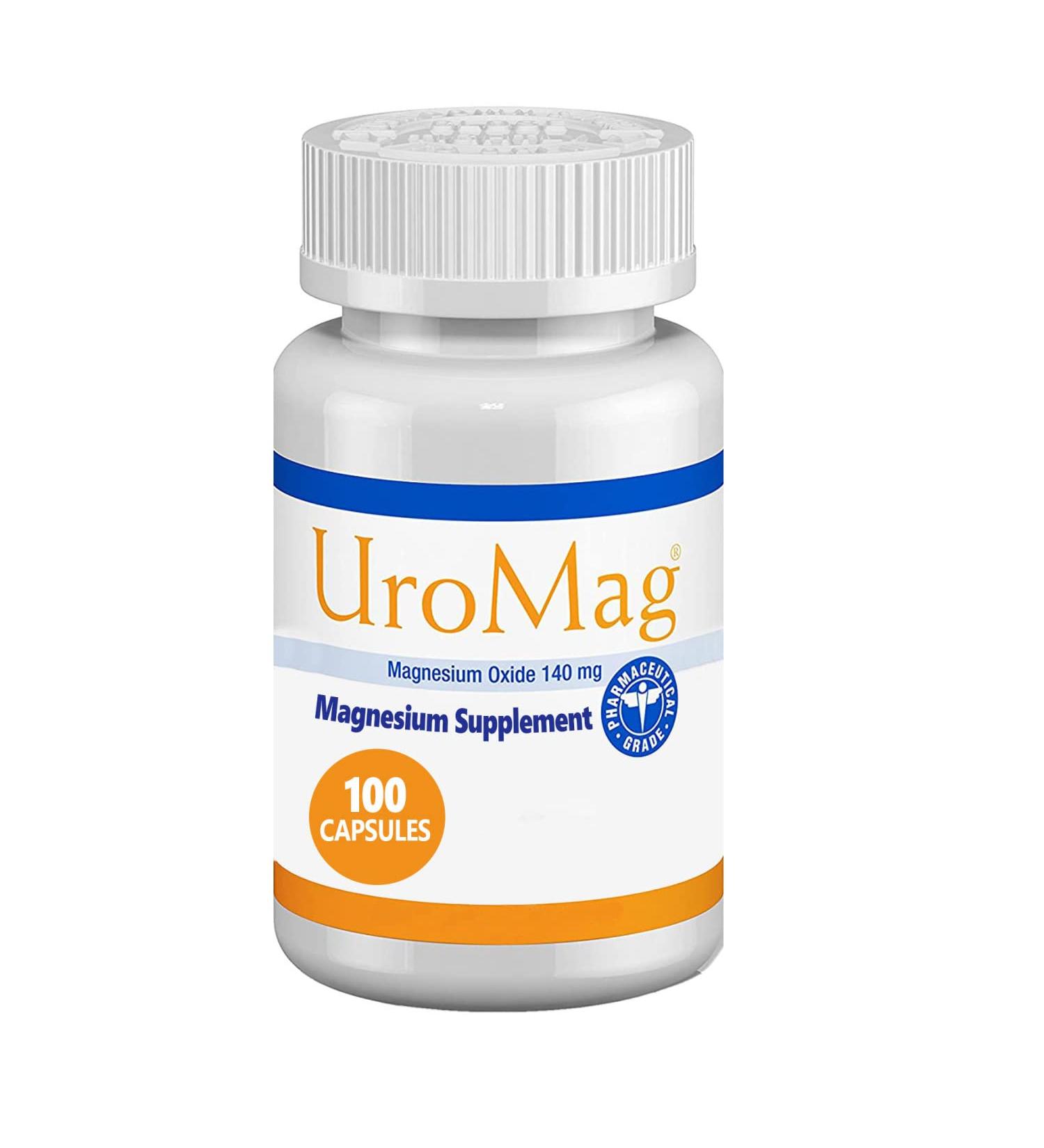 Uro-Mag Magnesium Oxide Dietary Mineral Supplement - 100 Count - Buy Online on GoSupps.com