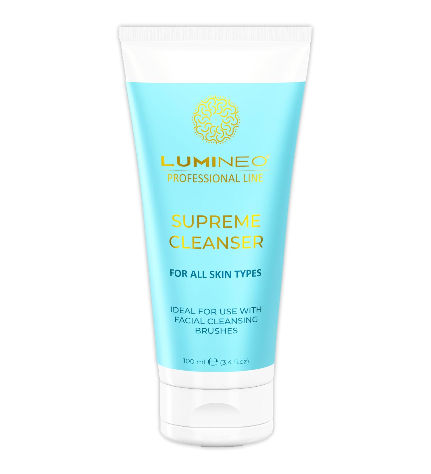 Lumineo Facial Gel for Electric Brushes | Smooth Cleansing Gel & Makeup Remover for Normal Skin - Buy Online on GoSupps.com