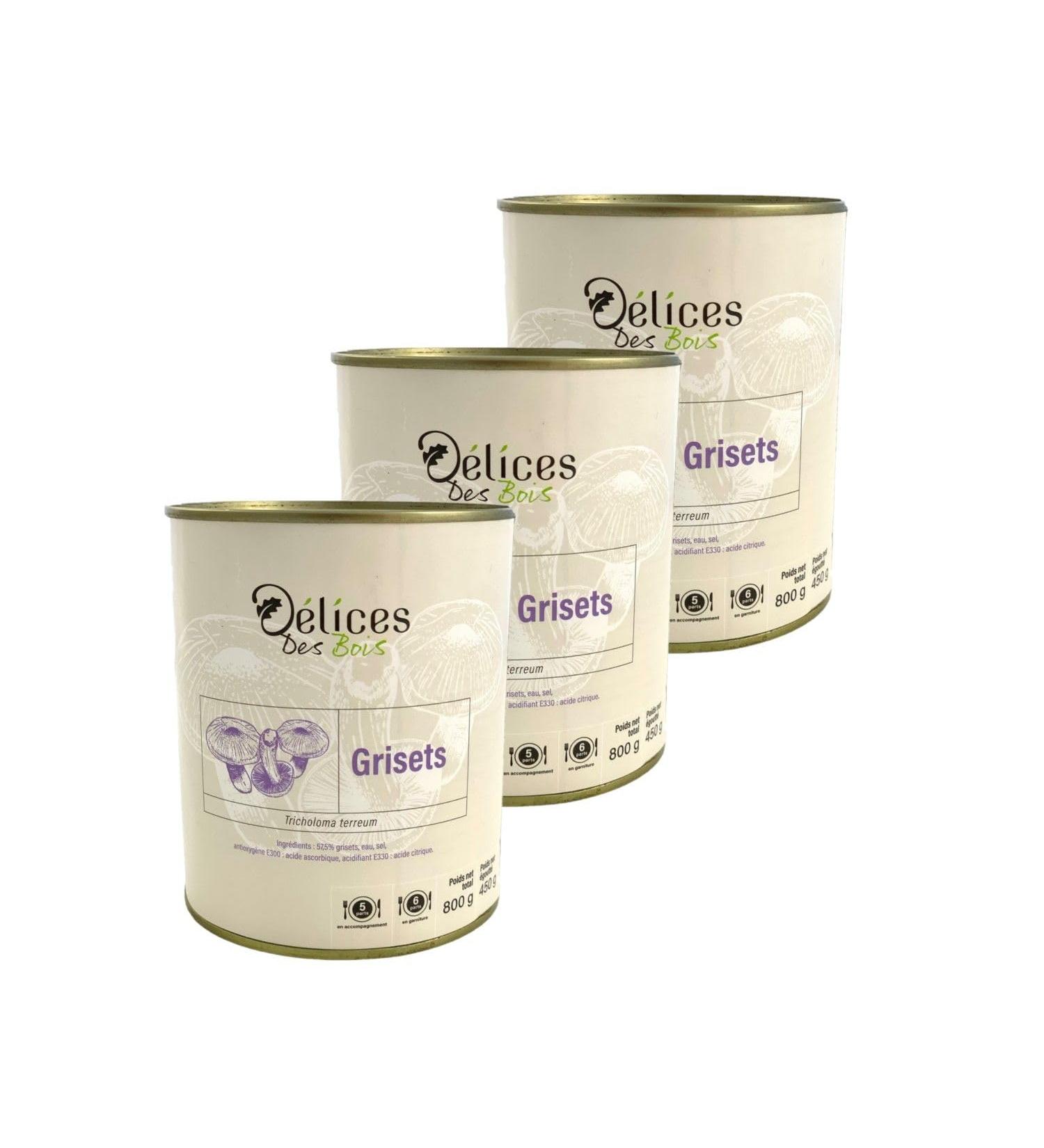 Lot 3x Griset - Box 800g