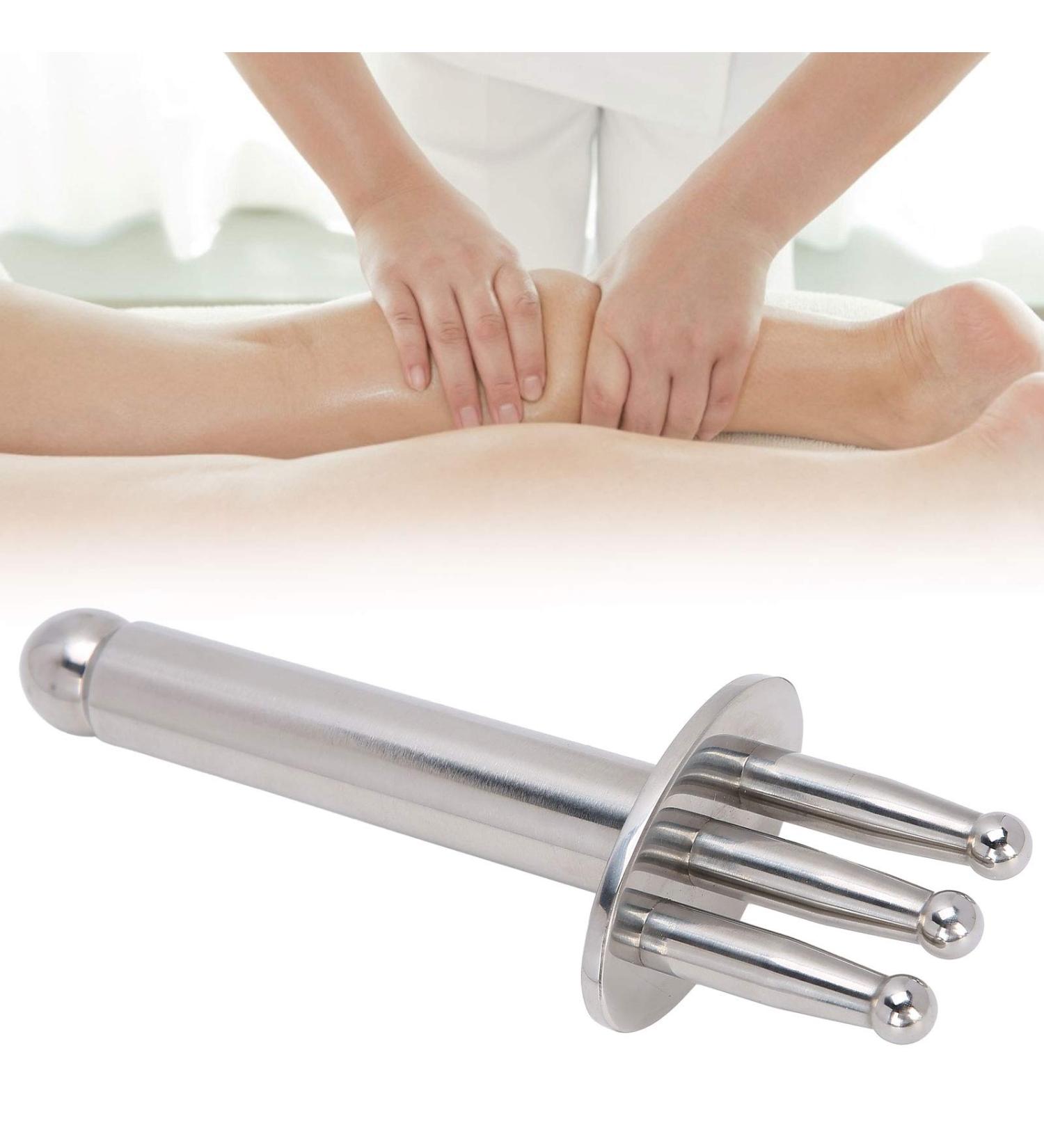 Magnetotherapy Pin Point Magnetic Massage Stick - Lymphatic Drainage & Meridian Point Tool for Optimal Wellness - Buy Online on GoSupps.com