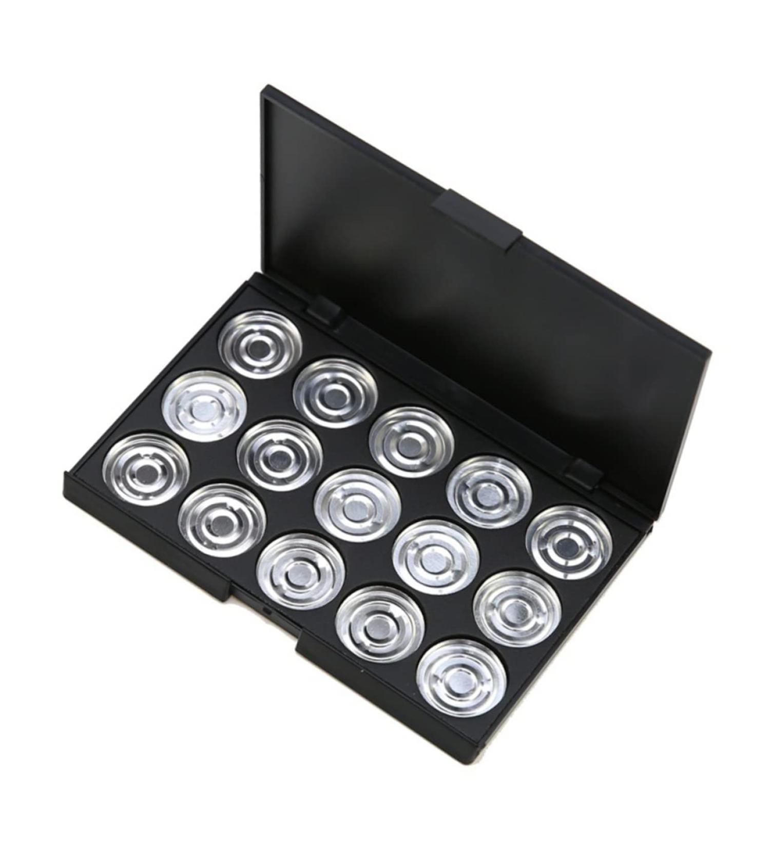 Mipcase 15 Eye Shadow Eyeshadow Cosmetic Cases for Traveling Empty Cosmetic Makeup Box Concealer Lip Gloss - Buy Online on GoSupps.com