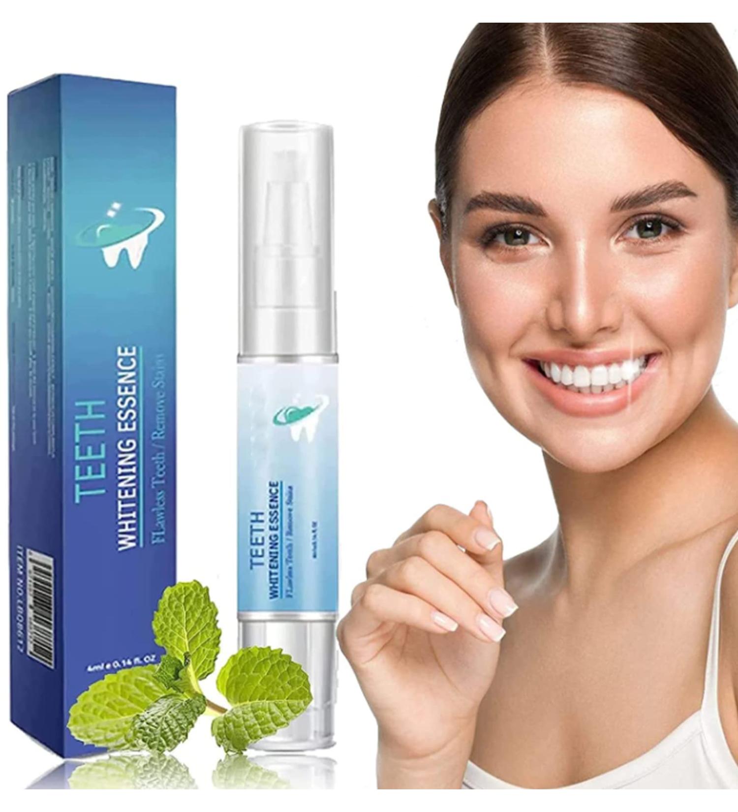 2023 Newest Teeth Whitening Essence - 10 Seconds Intensive Stain Removal & Beautiful White Smile | Teeth Whitening Foam & Pen (1Pcs) - Buy Online on GoSupps.com