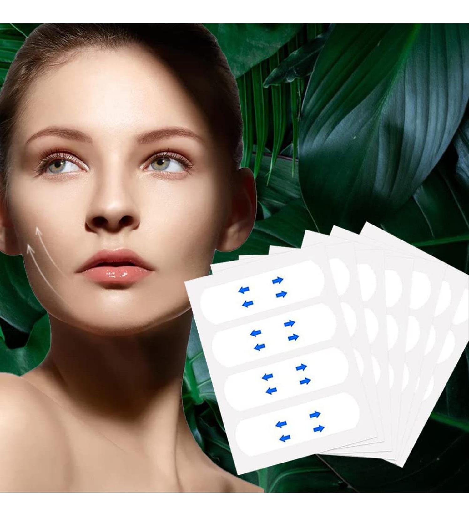120PC Invisible Face Lift Tape - Instant Wrinkle Reducer & Neck Lift Patches - Waterproof & Elastic for Lifting Saggy Skin & Reducing Double Chin - Buy Online on GoSupps.com