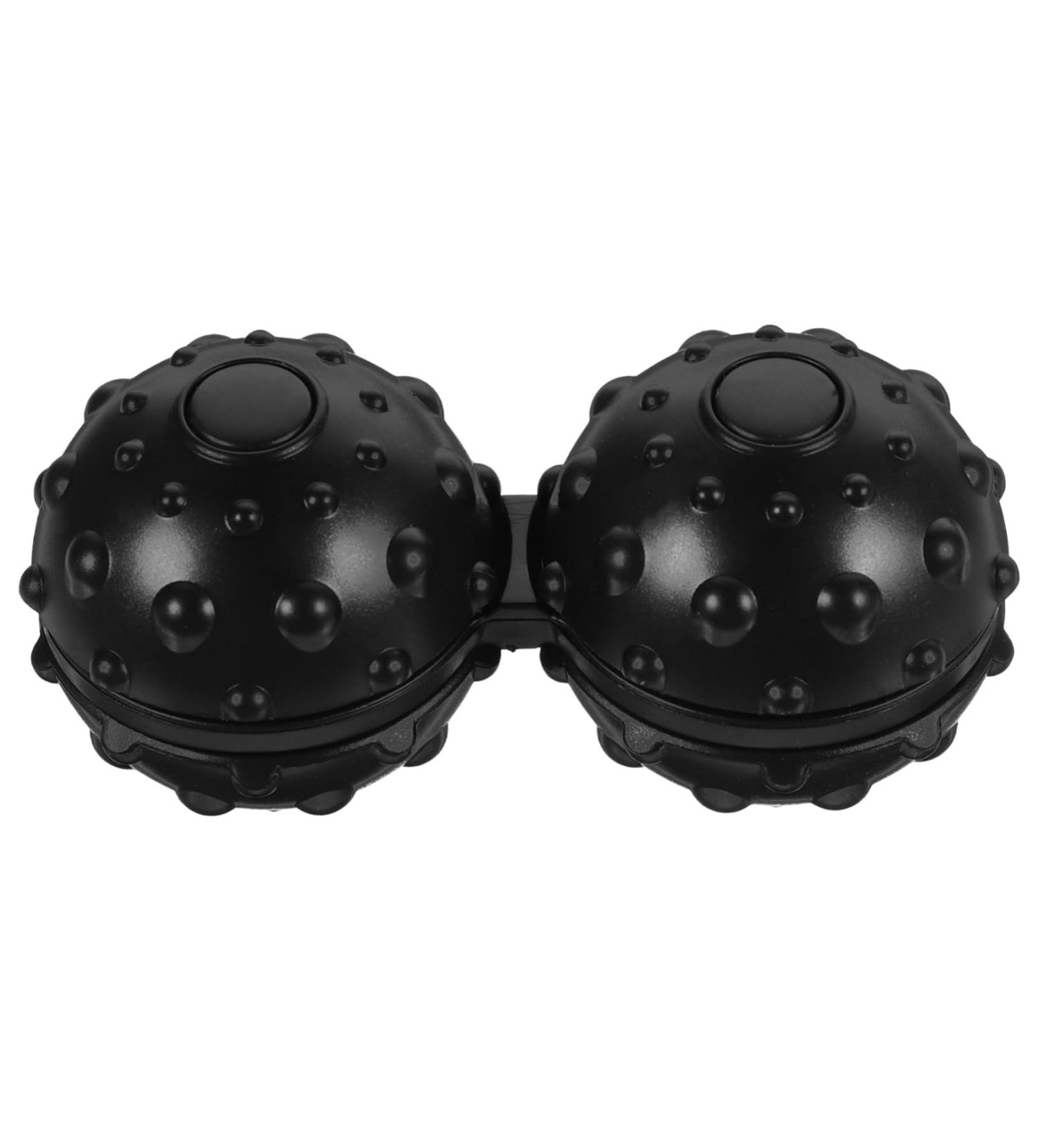 Beavorty 3-St Massage Roller & Trigger Point Balls | Rattan Glass Holder & Peanut Massage Globe for Feet | International Shipping Available - Buy Online on GoSupps.com