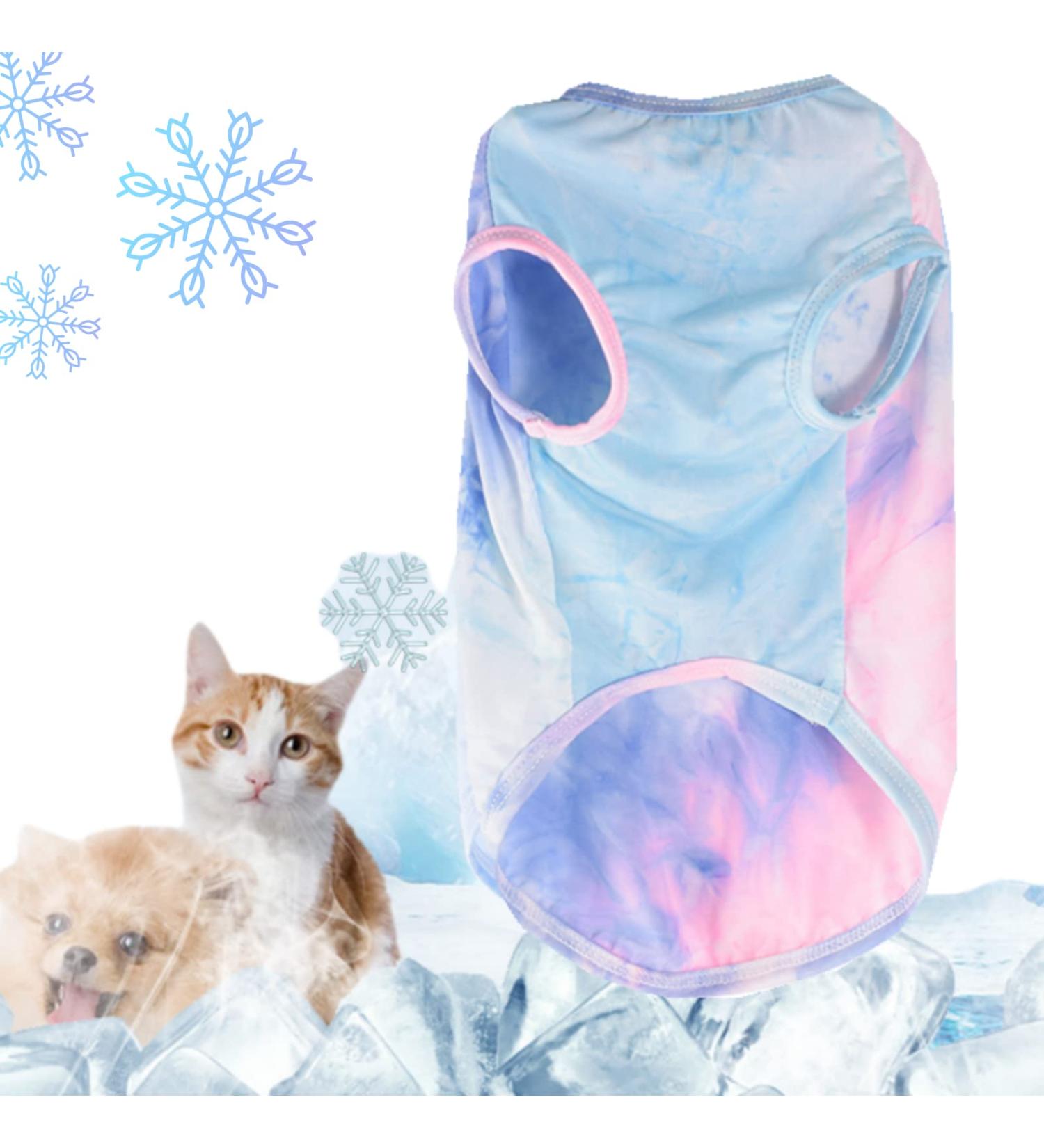 Yanmucy XL Dog Cooling Vest | Instant Cooling Coat & Breathable Summer Shirt | Soft Pet Cooling Clothing for Outdoor Adventures - Buy Online on GoSupps.com