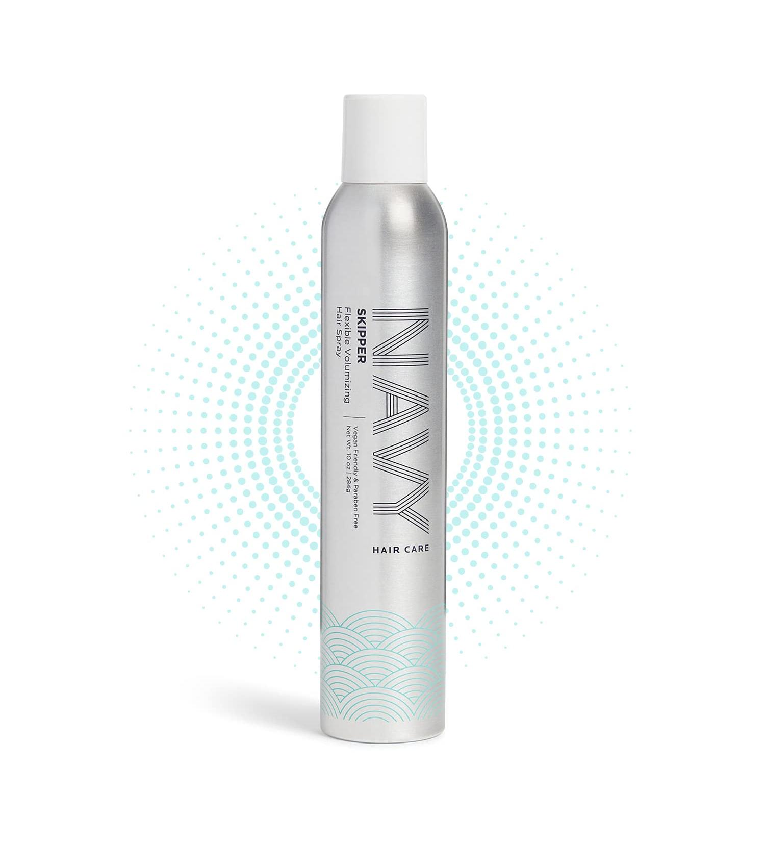 Navy Skipper Volumizing Hair Spray for Styling & Thickening - Men & Women | Flexible Volume & Strength for Fine, Thin or Weak Hair - Buy Online on GoSupps.com