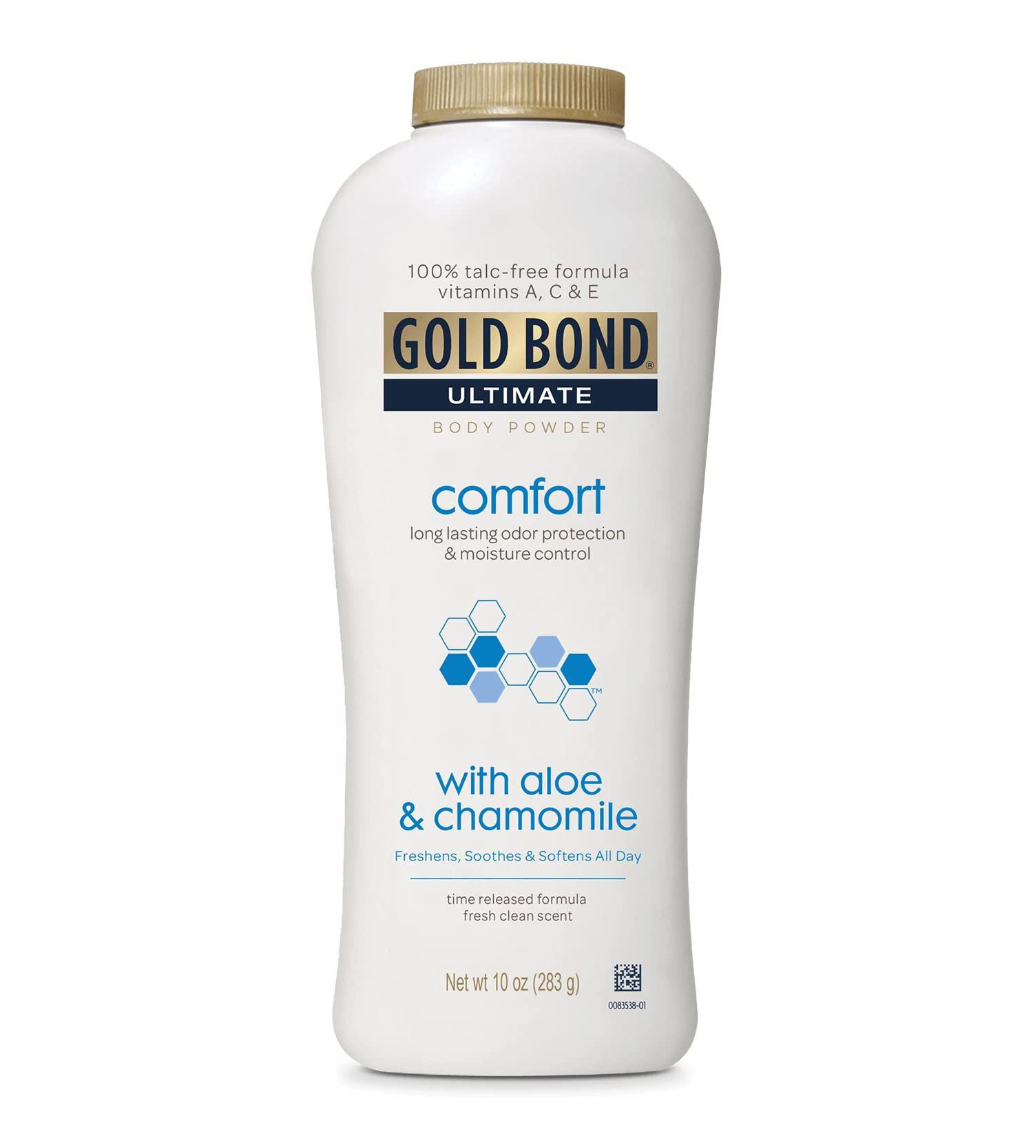 Gold Bond Ultimate Comfort with Aloe Body Powder - 10 Oz, Talc-Free - Buy Online on GoSupps.com