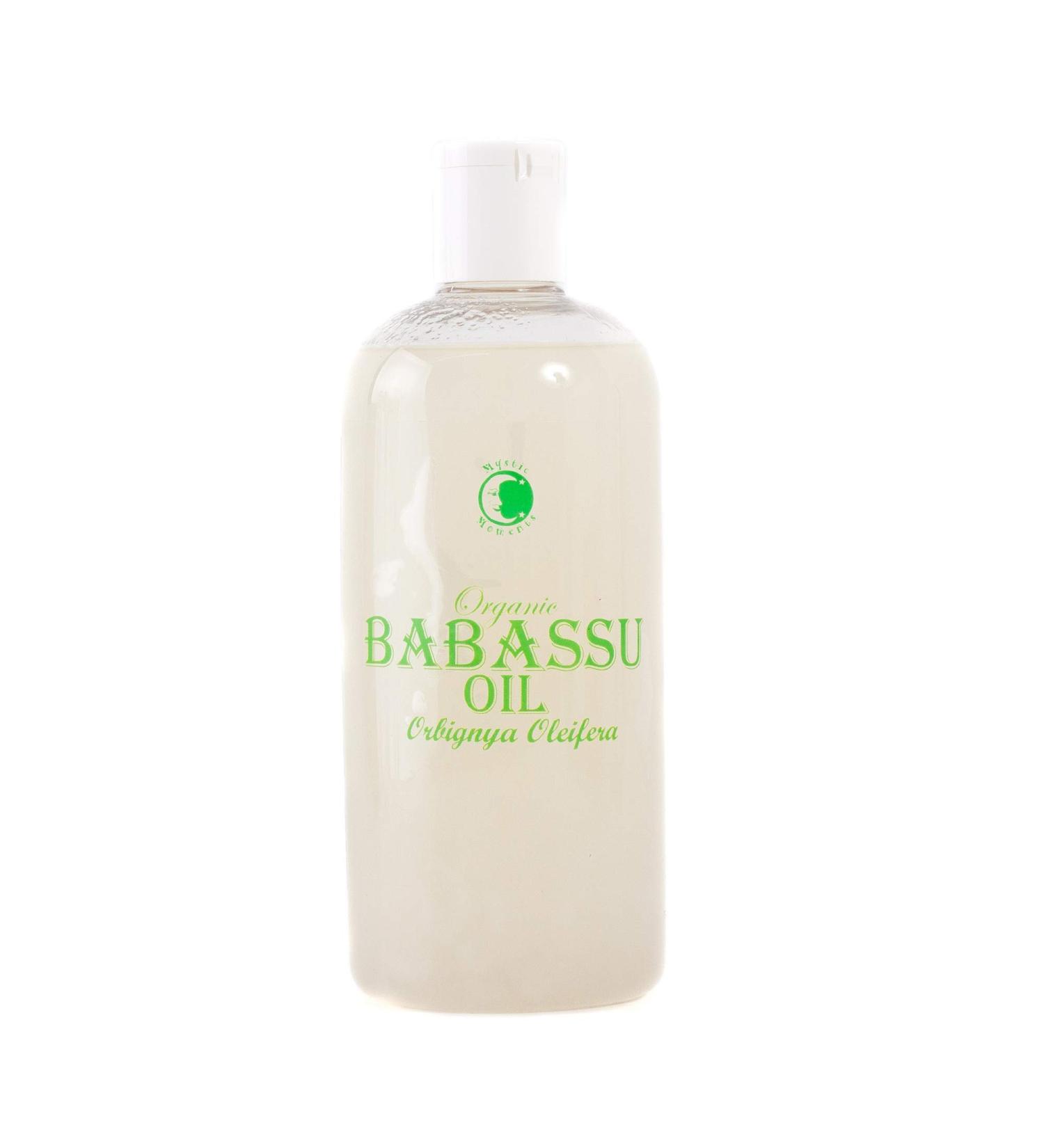 Mystic Moments |Bio -Babassu Refined carrier oil 500 ml -pure and natural oil Perfect for hair face nails aromatherapy massage and oil dilution vegan GVO -Free 500 g (1 Pack)