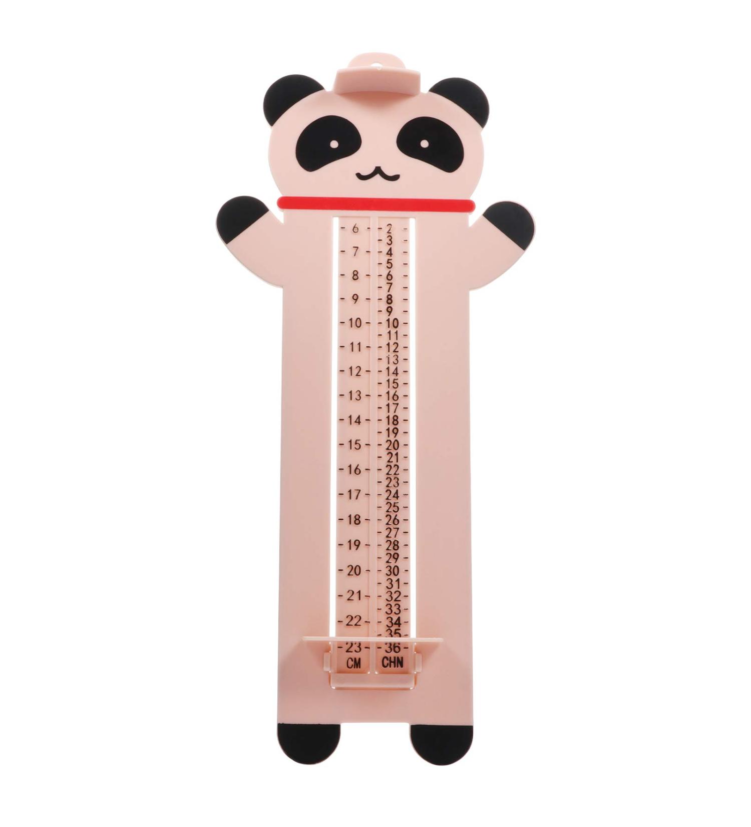 Jojofuny Panda Foot Measuring Device | Professional Infant Shoe Sizer for Babies, Kids, Men, Women | Foot Measuring Chart Included - Buy Online on GoSupps.com