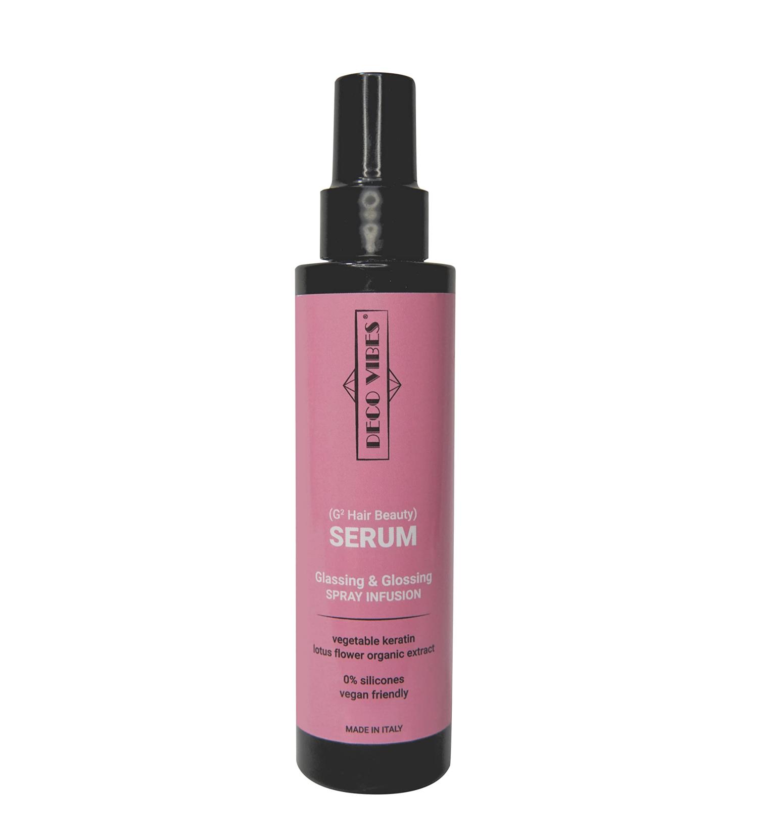G2 Hair Beauty Serum - Glassing & Glossing Spray Infusion for Detangling Anti-Frizz and Plumping Moisturizing Effect - International Shipping Available - Buy Online on GoSupps.com
