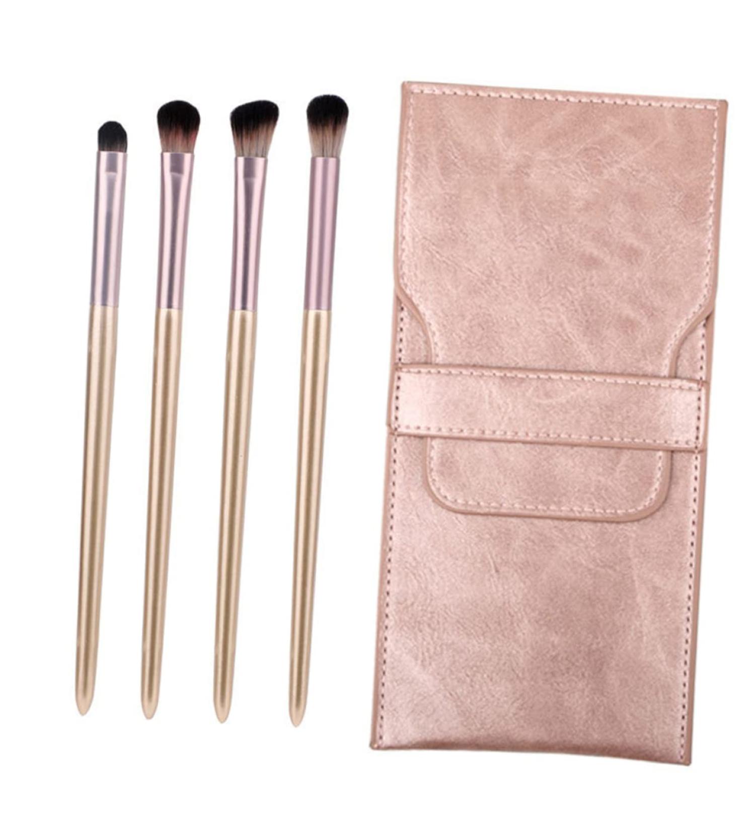 Beatifufu 1 4pcs Eye Makeup Brushes Eye Shade Brush Eyeliner Brush Highlighter Brush Makeup Tool Skin - Buy Online on GoSupps.com