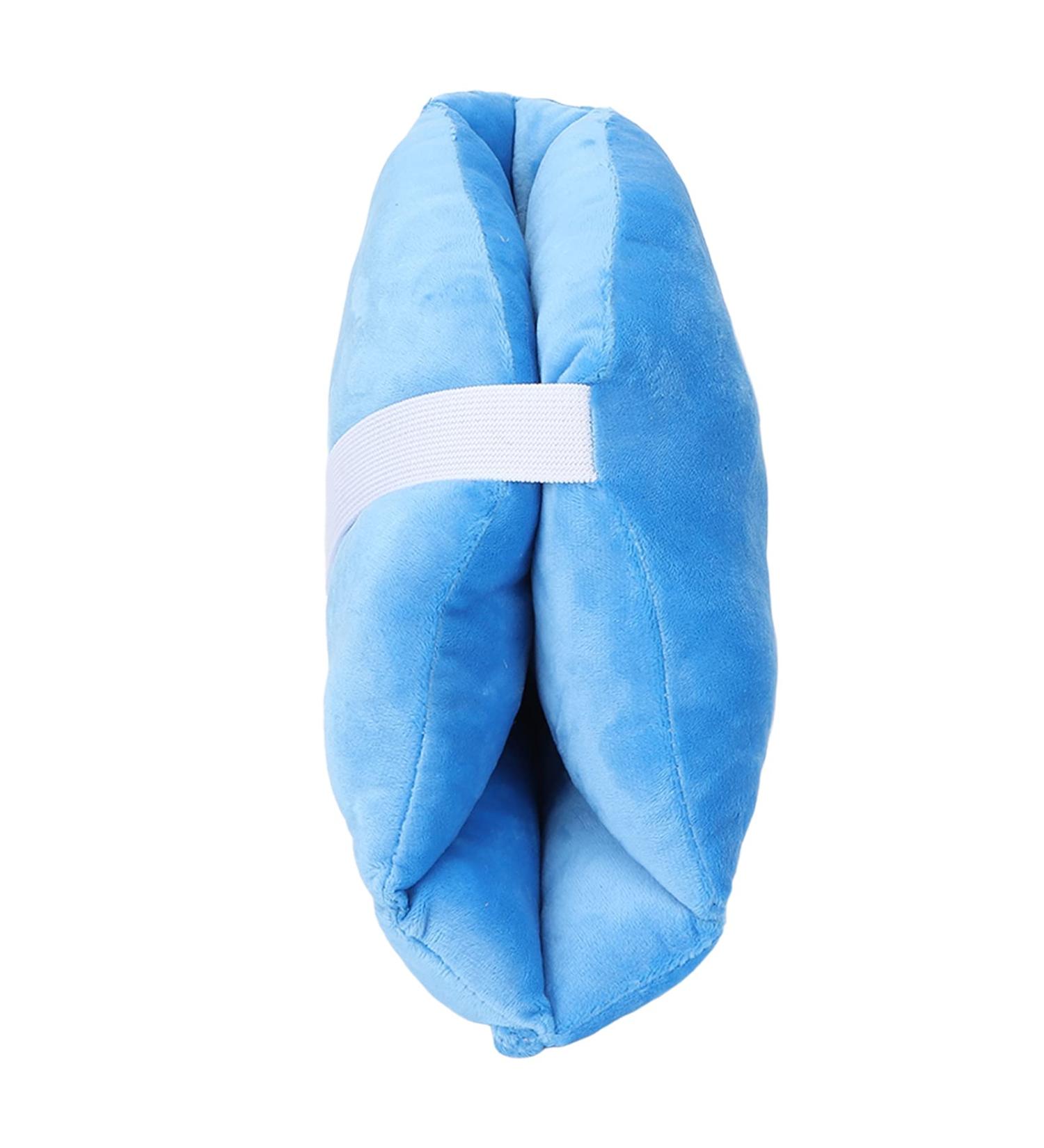 Heel Protector Cushion | Quilted Foot Pillows for Pain Relief & Pressure Sores - Flannel Heel Cups for Injuries - Buy Online on GoSupps.com